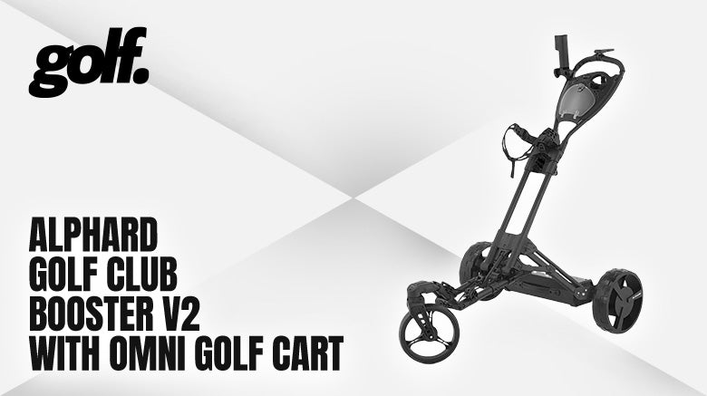 Alphard Golf Club Booster V2 with Omni Golf Cart Review