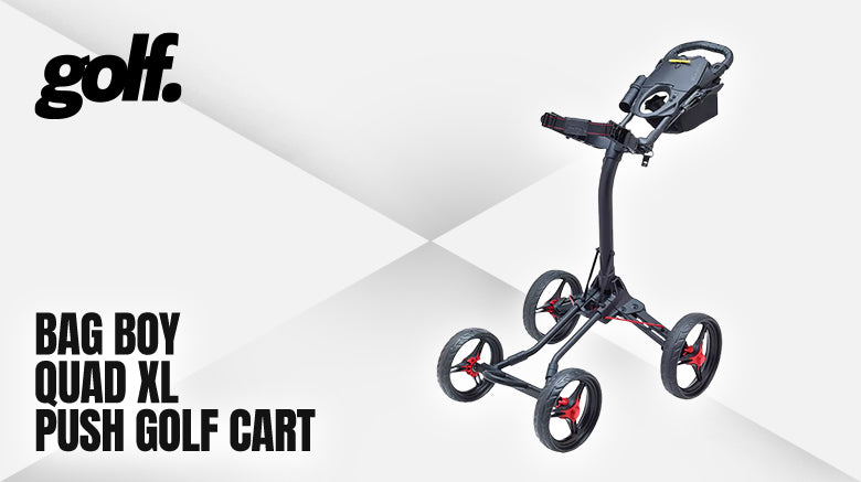 Bag Boy Quad XL Push Golf Cart Review