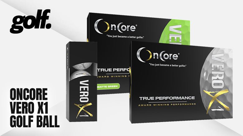 OnCore Vero X1 Golf Ball Precision, Distance Control