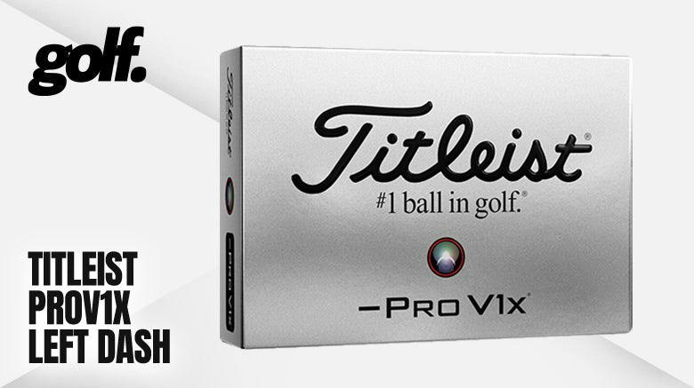 Titleist ProV1x Left Dash Golf Balls Review - Shop.GolfersAuthority
