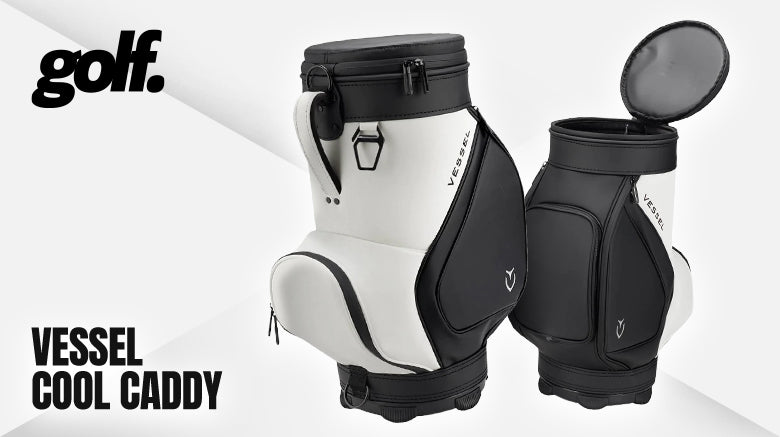 Vesselブラックとホワイトとセット Vessel Cool Caddy - The Ultimate 2-in-1 Golf Accessory