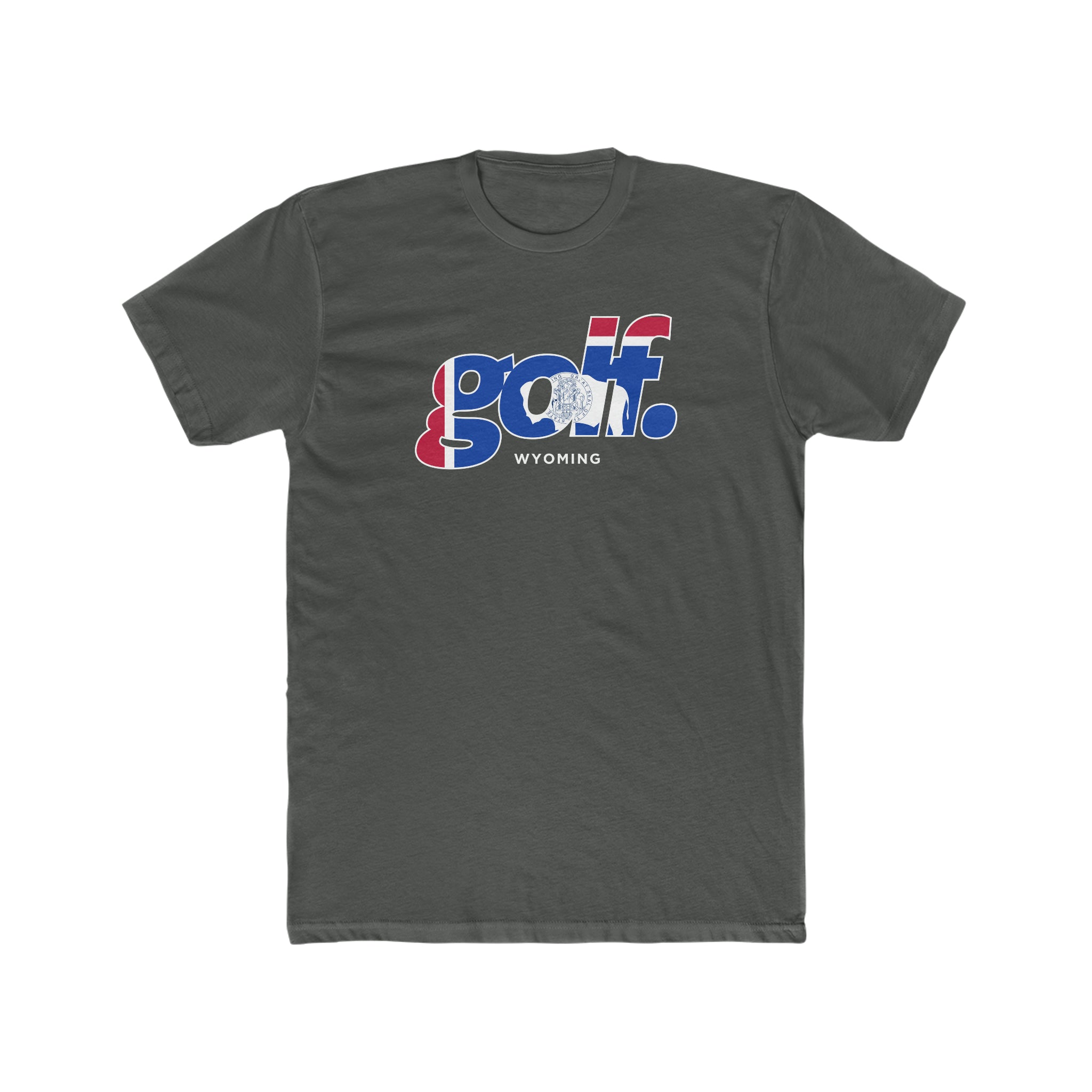 Golf Wyoming T-Shirt - Shop.GolfersAuthority