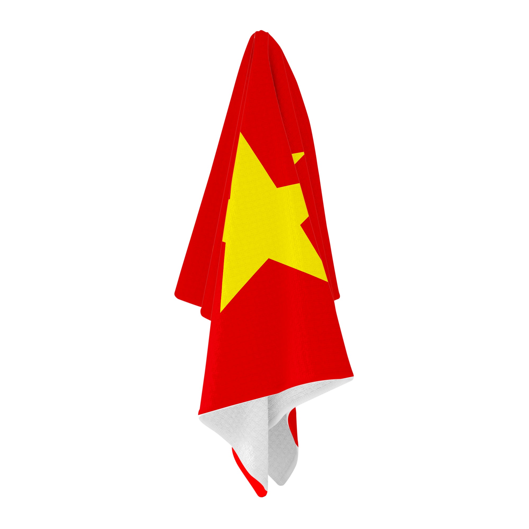 Vietnam Flag Golf Towel - Shop.GolfersAuthority