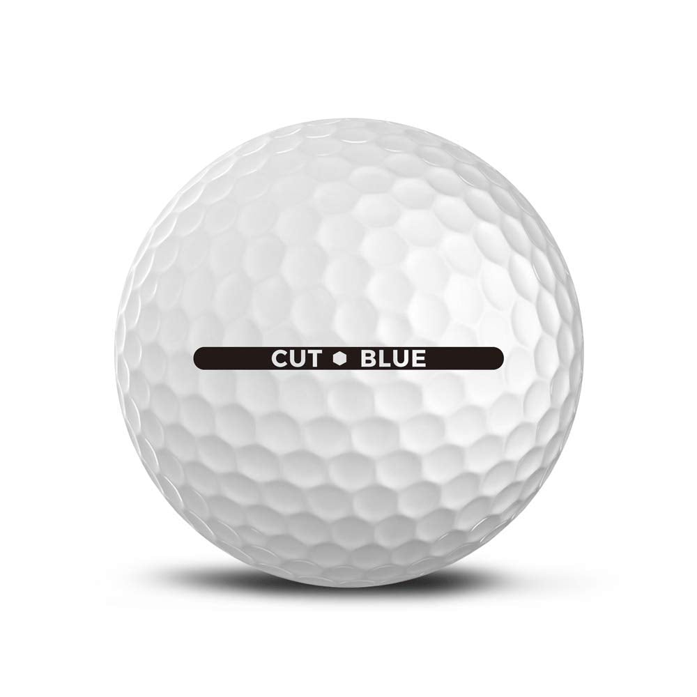 Cut Blue Golf Balls - Shop.GolfersAuthority
