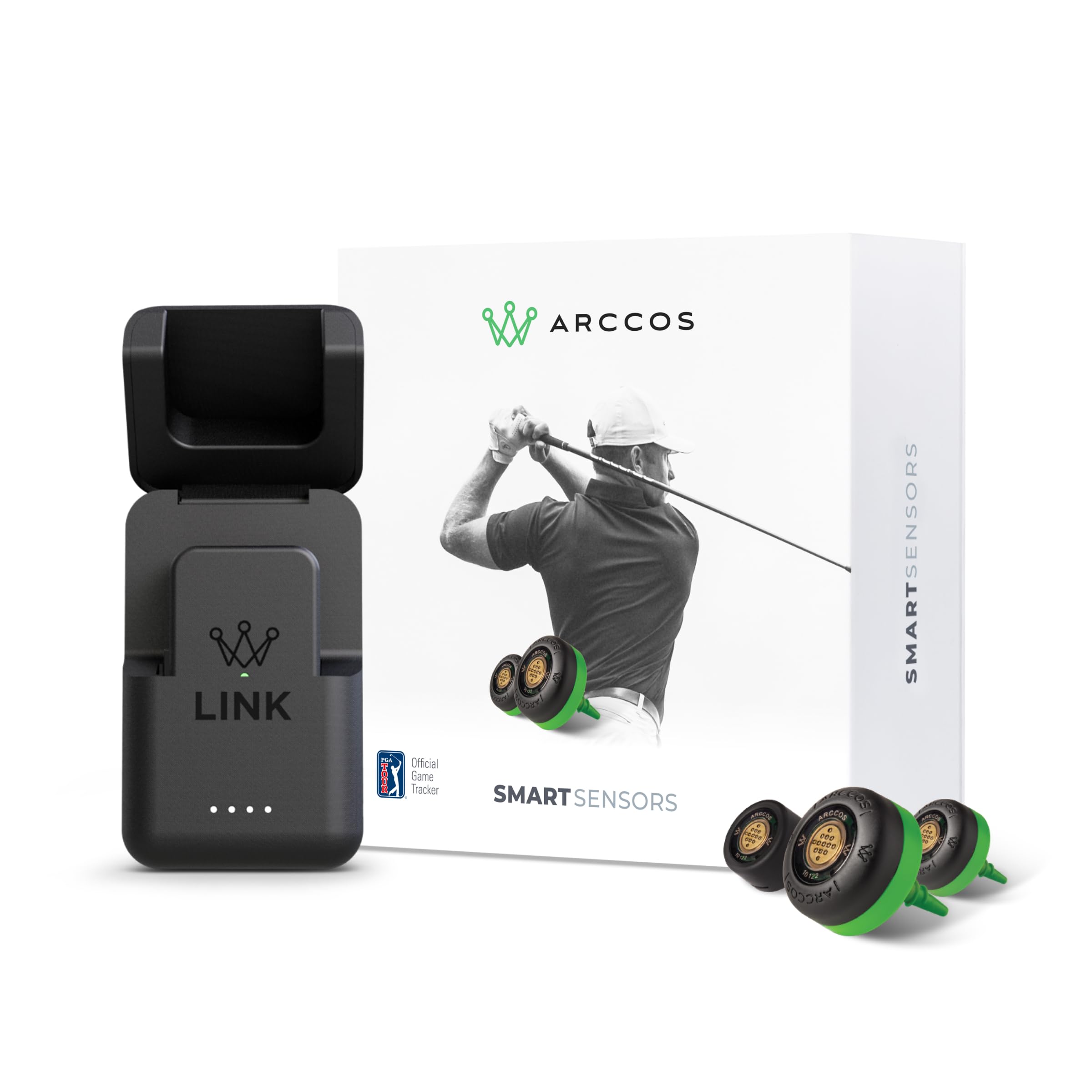 Arccos Caddie Smart Sensors and Caddie Link - Shop.GolfersAuthority