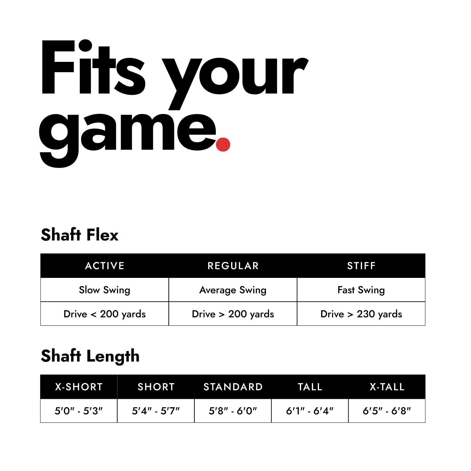 Stix Golf Club Complete Set - Shop.GolfersAuthority