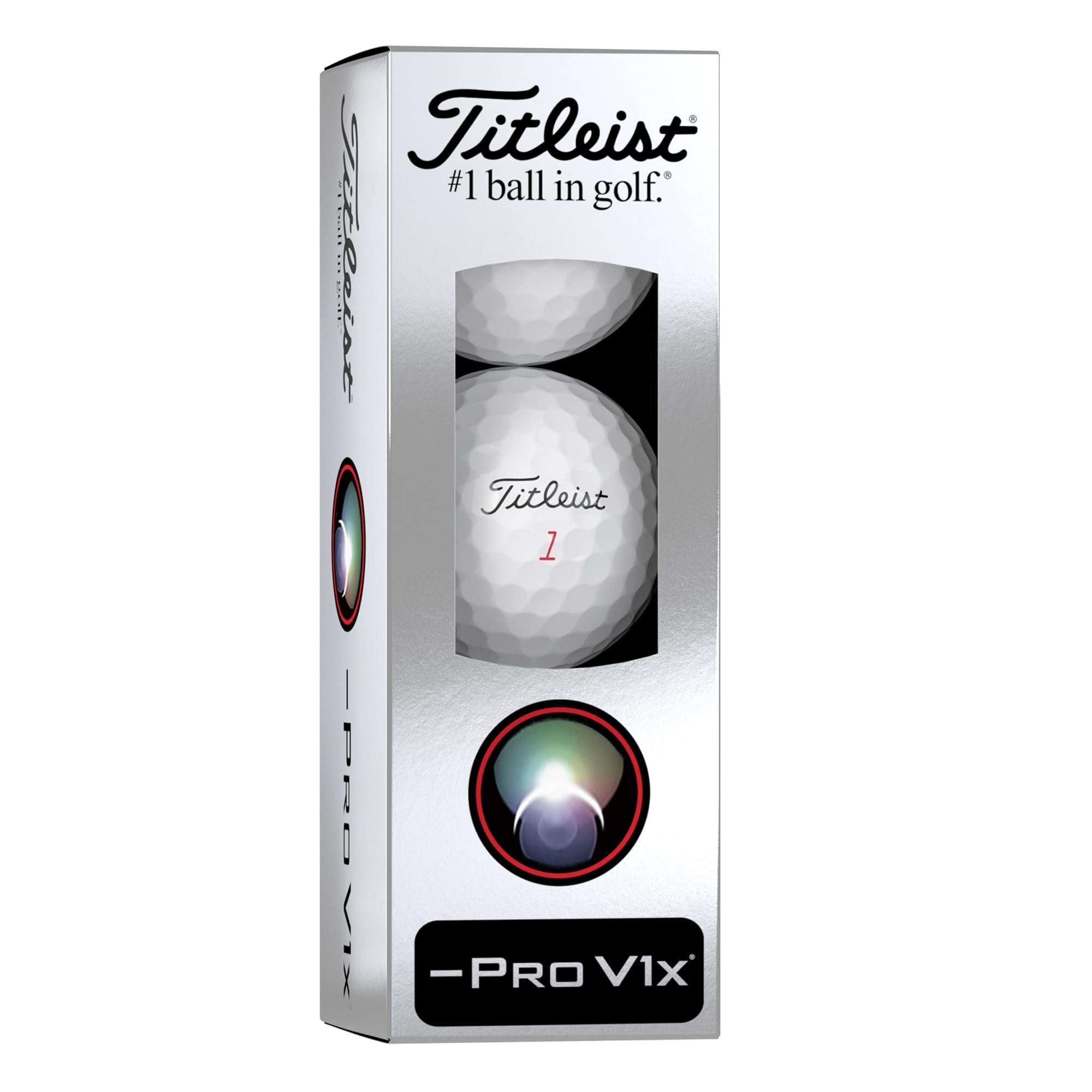 Titleist Pro V1x Left Dash - Shop.GolfersAuthority