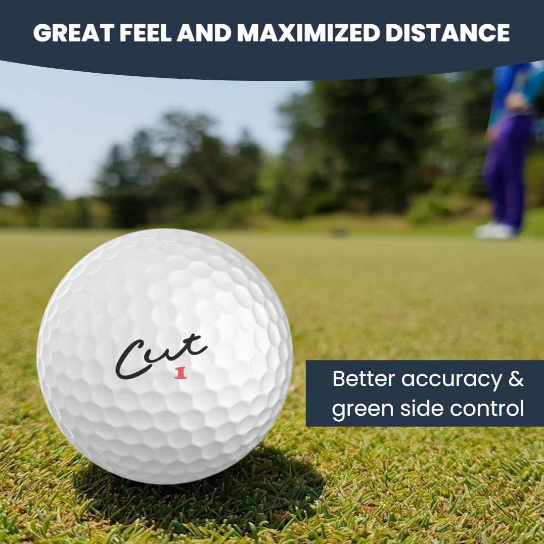 Cut Blue Golf Balls - Shop.GolfersAuthority