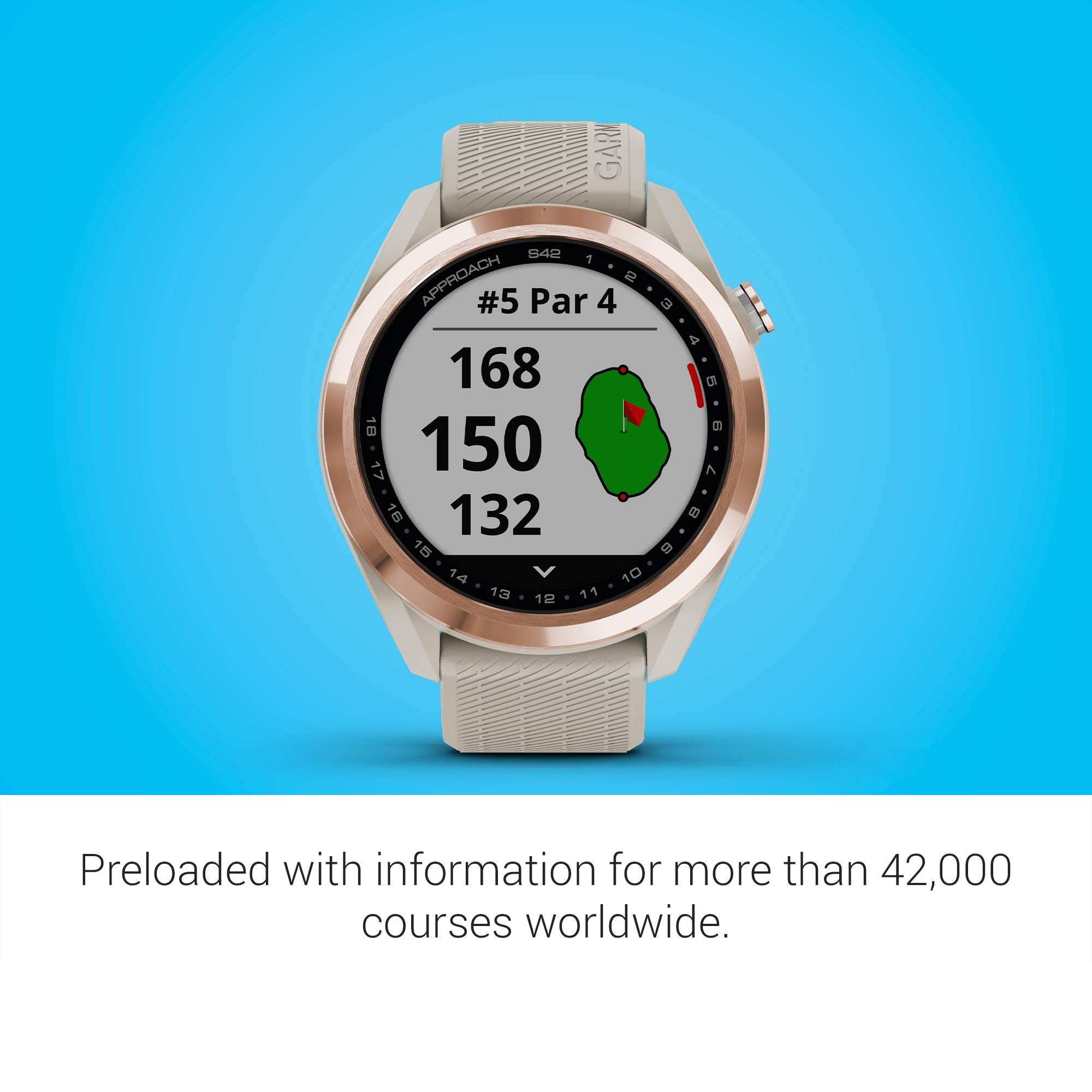 Garmin Approach S42 GPS Golf Smartwatch