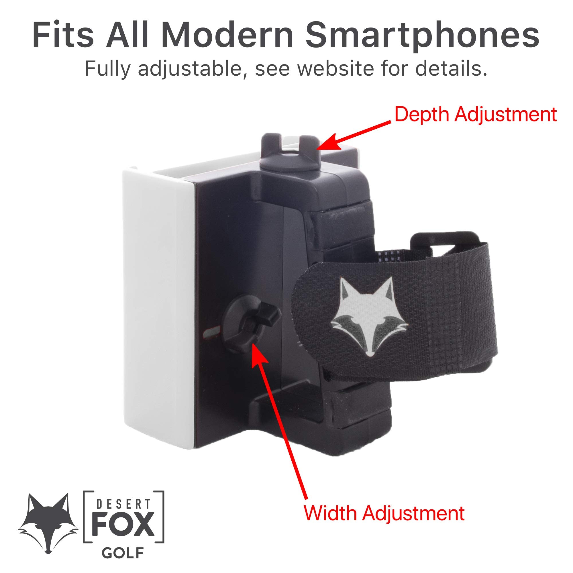 Desert Fox Golf Phone Caddy - Shop.GolfersAuthority