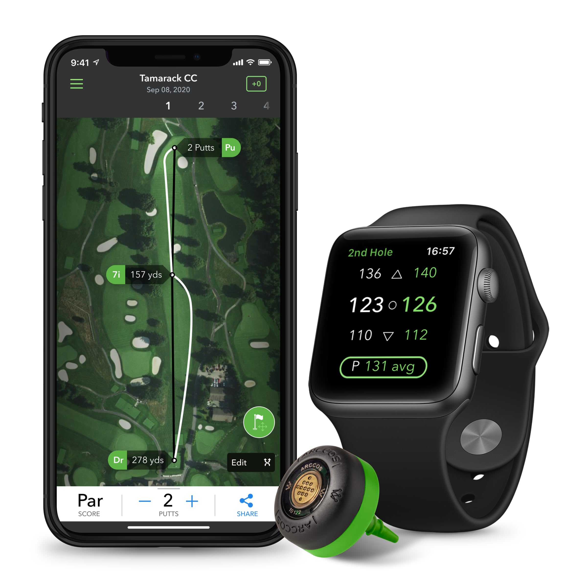 Arccos Caddie Smart Sensors and Caddie Link - Shop.GolfersAuthority