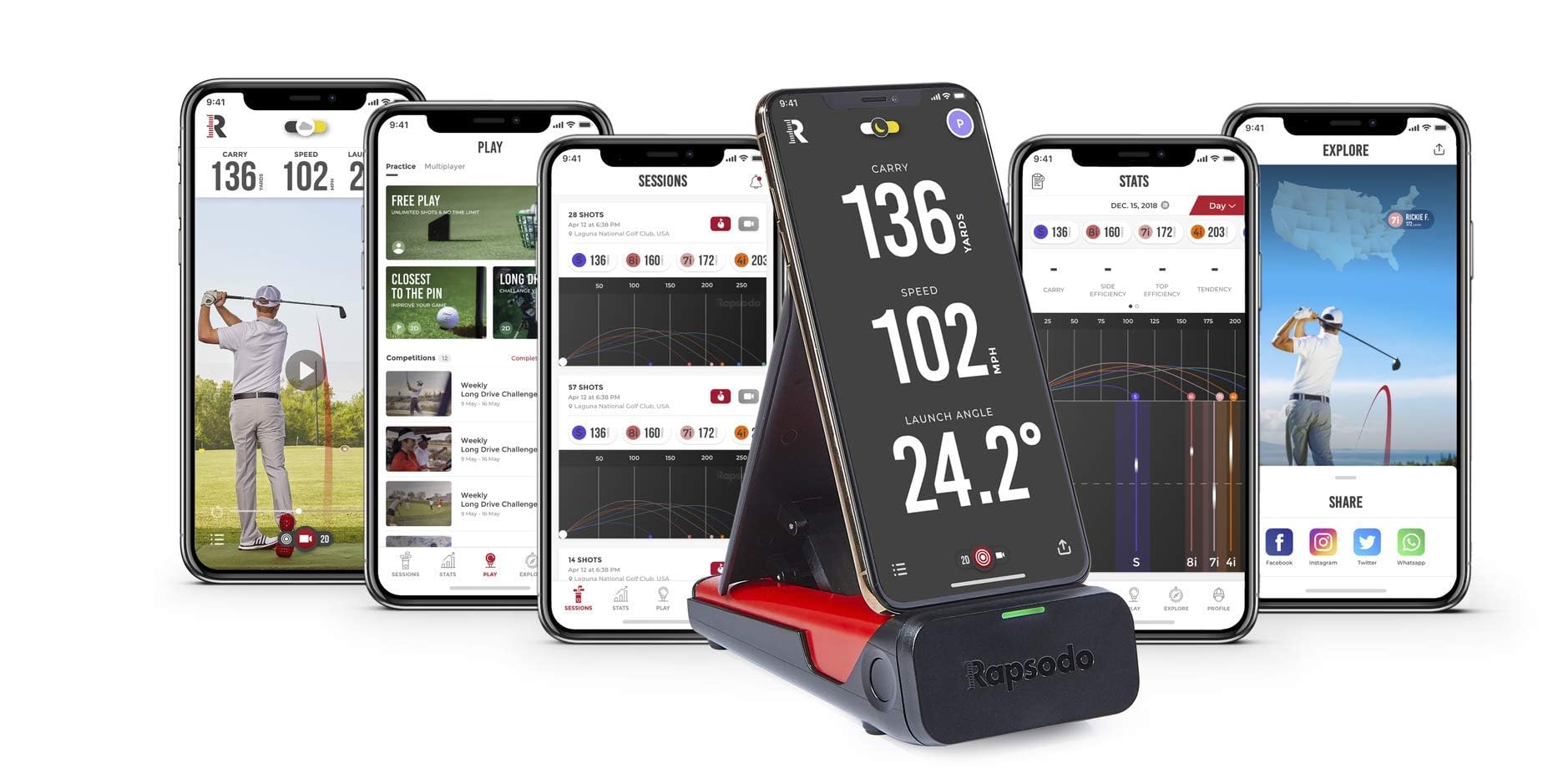 Rapsodo Golf Mobile Launch Monitor (MLM) - Shop.GolfersAuthority