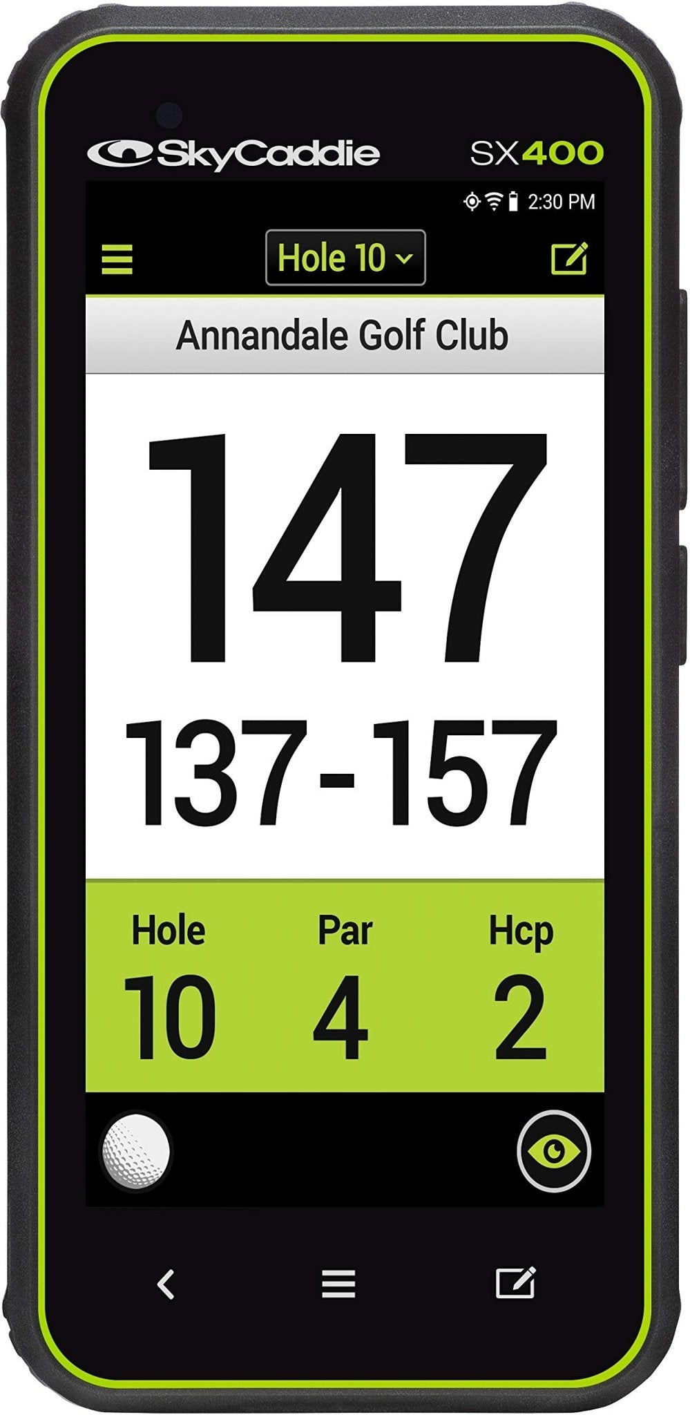 SkyCaddie SX400 GPS Rangefinder - Shop.GolfersAuthority