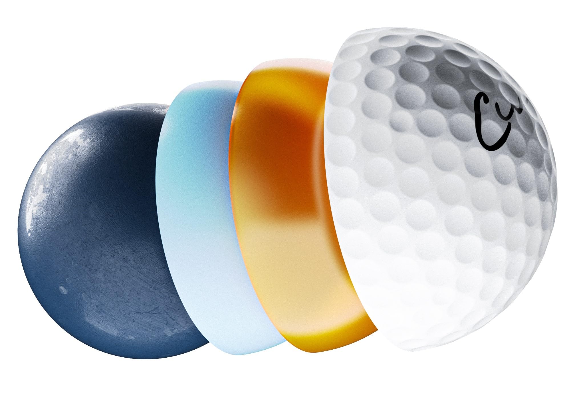 Cut Blue Golf Balls - Shop.GolfersAuthority