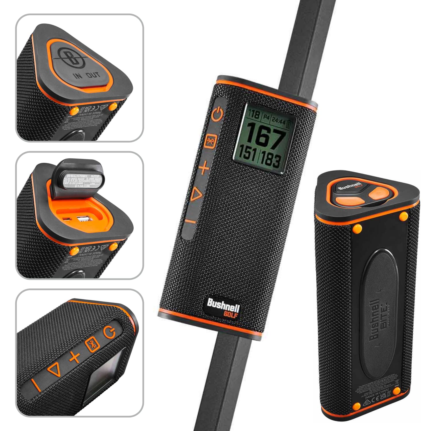 Bushnell Golf Wingman View Golf GPS Speaker - Shop.GolfersAuthority