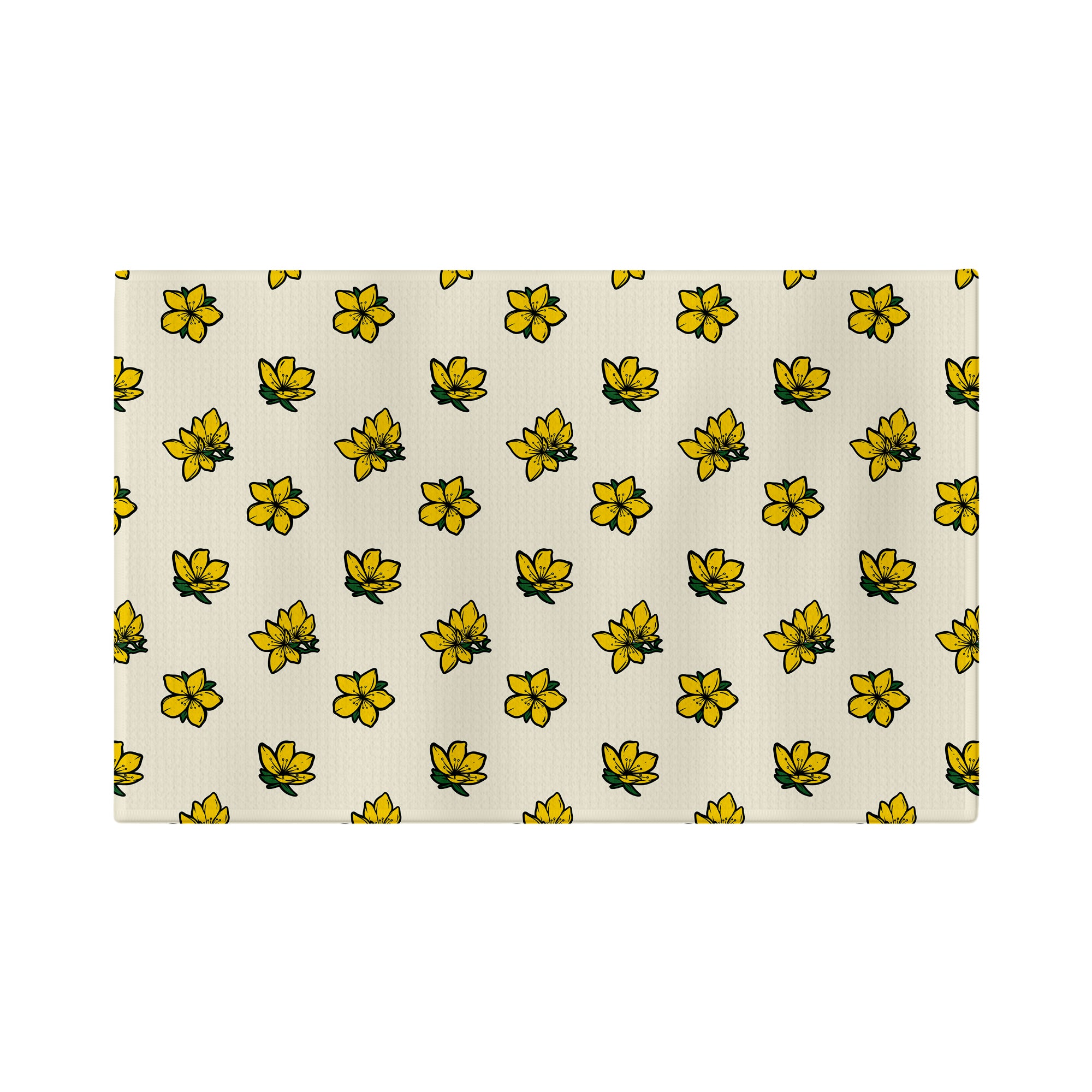 White Azalea Golf Towel - Shop.GolfersAuthority