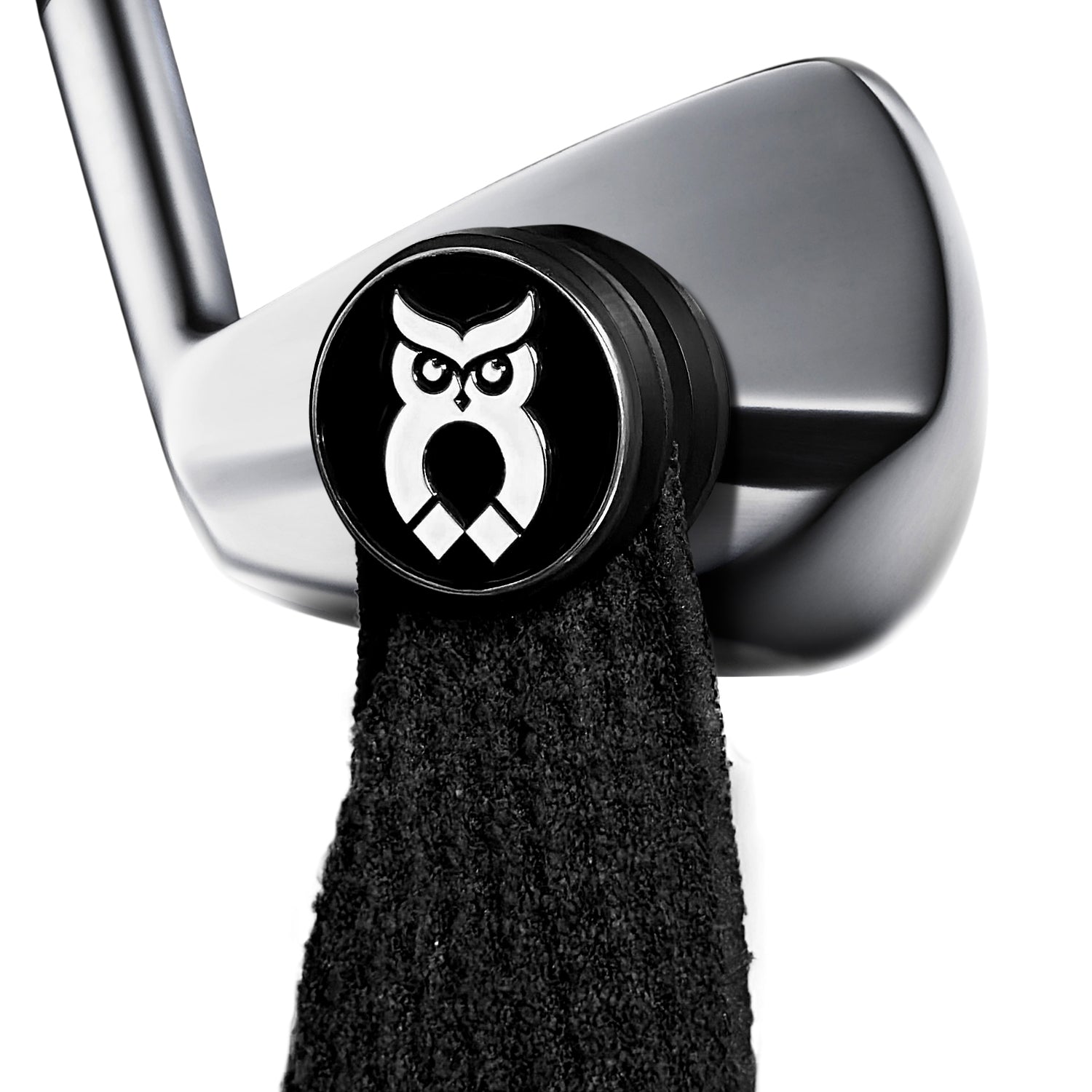 Black MagnetOwl Ball Marker - Shop.GolfersAuthority