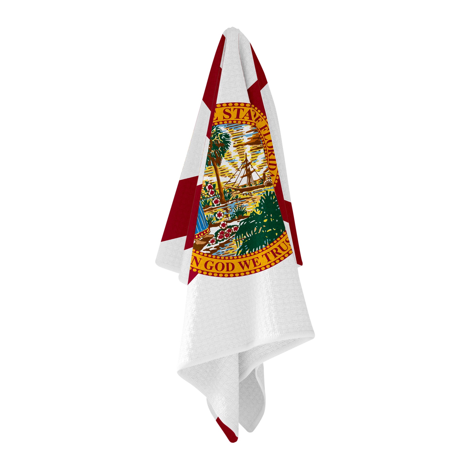 Florida Flag Golf Towel - Shop.GolfersAuthority
