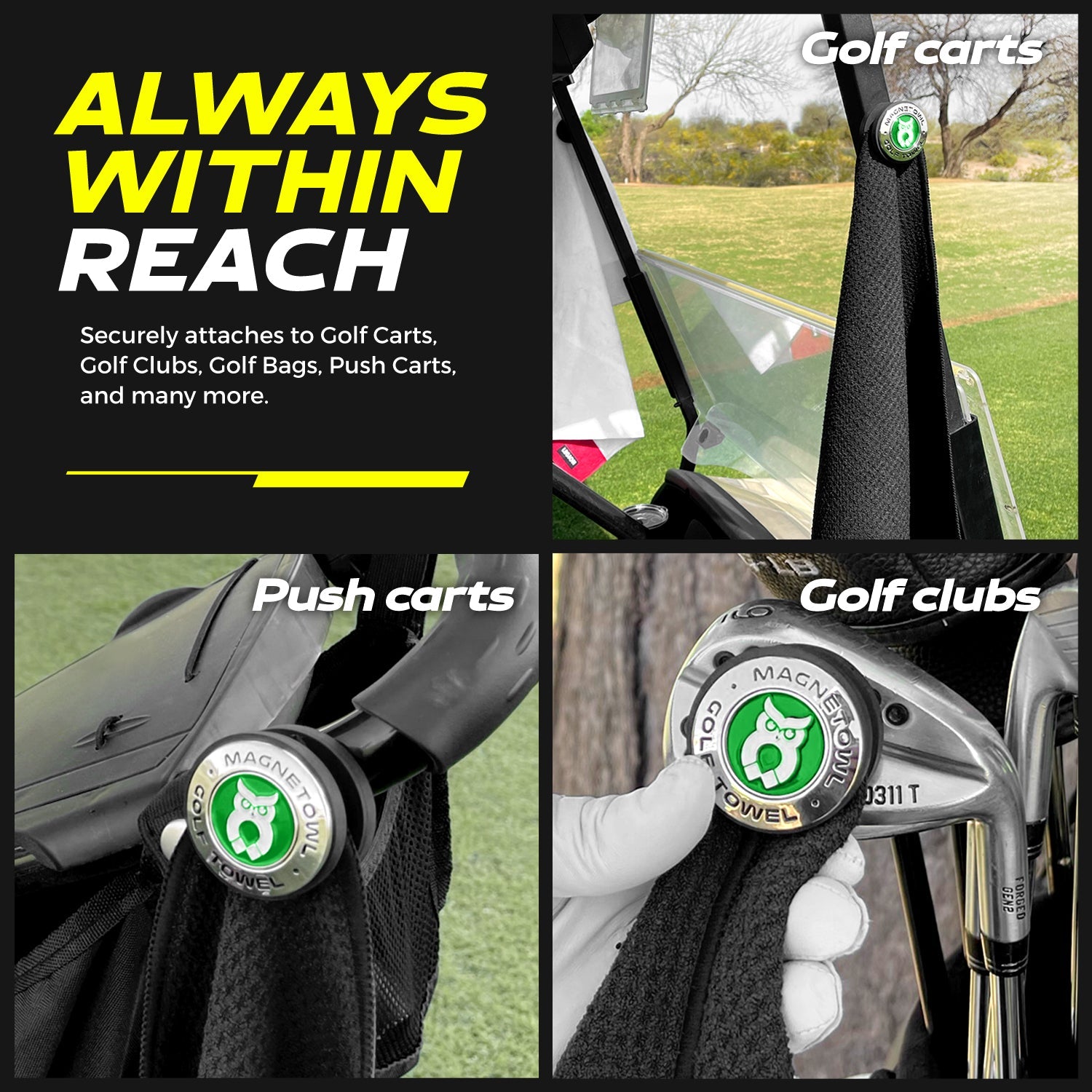 Green MagnetOwl Poker Chip Ball Marker - Shop.GolfersAuthority