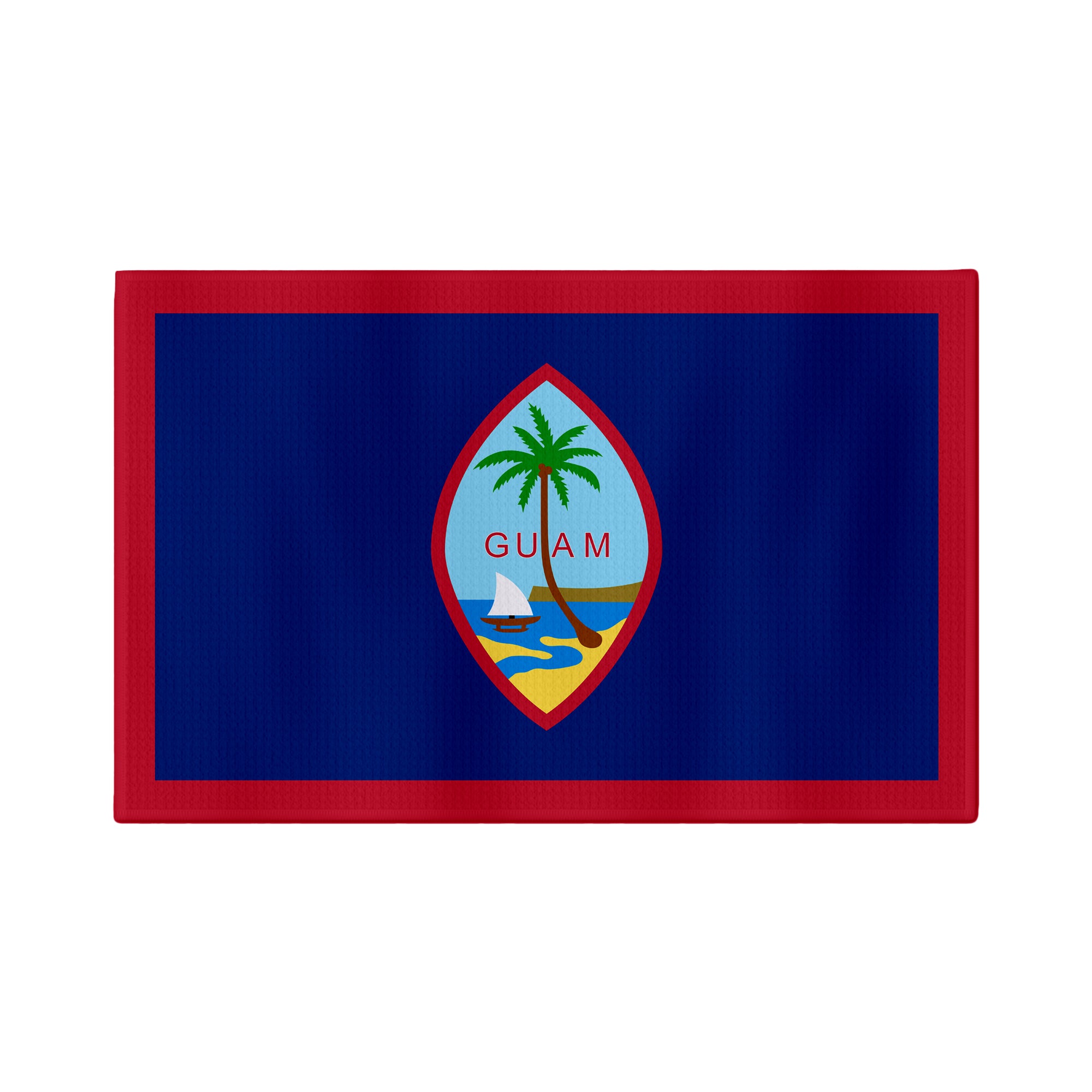 Guam Flag Golf Towel