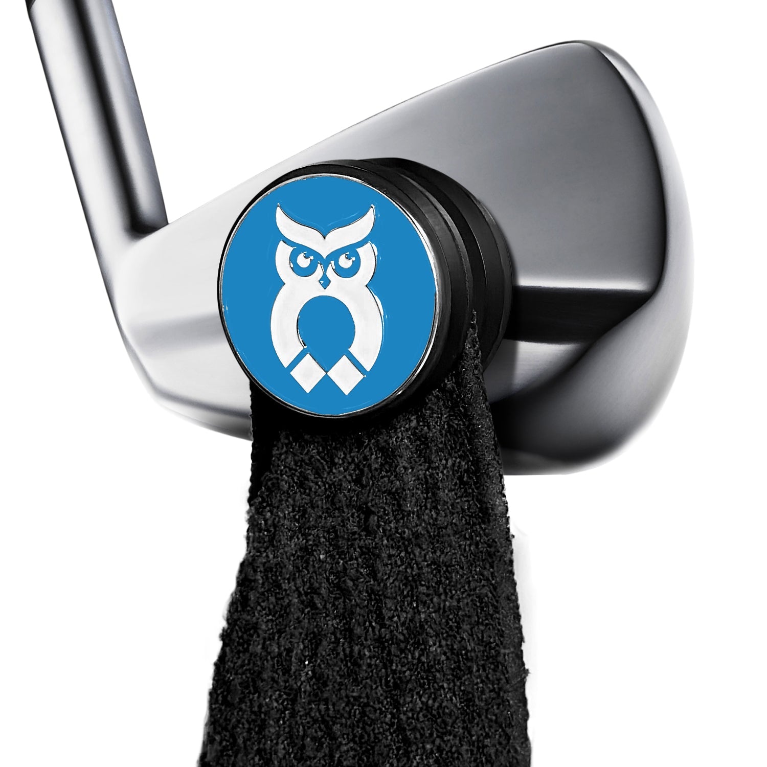 Blue MagnetOwl Ball Marker - Shop.GolfersAuthority