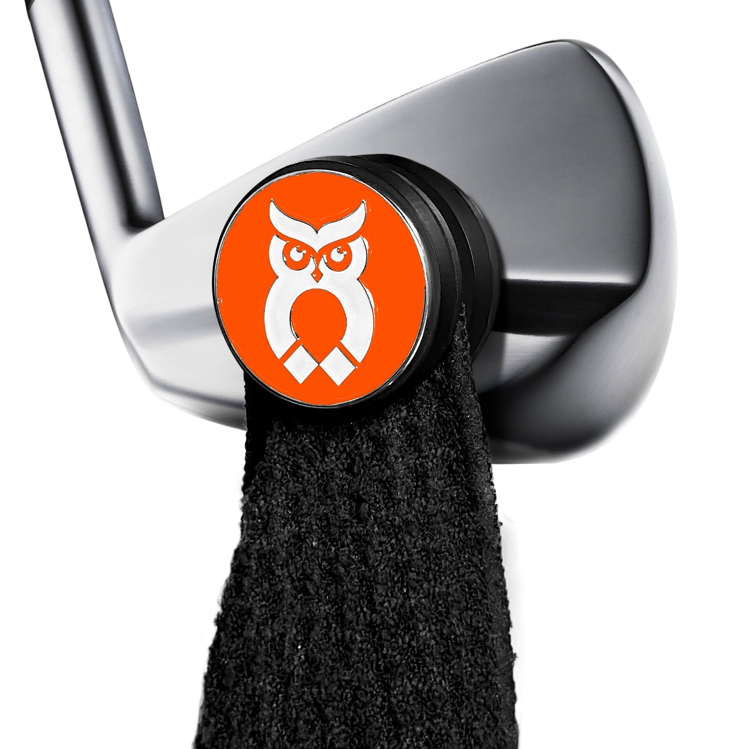 Orange MagnetOwl Ball Marker - Shop.GolfersAuthority