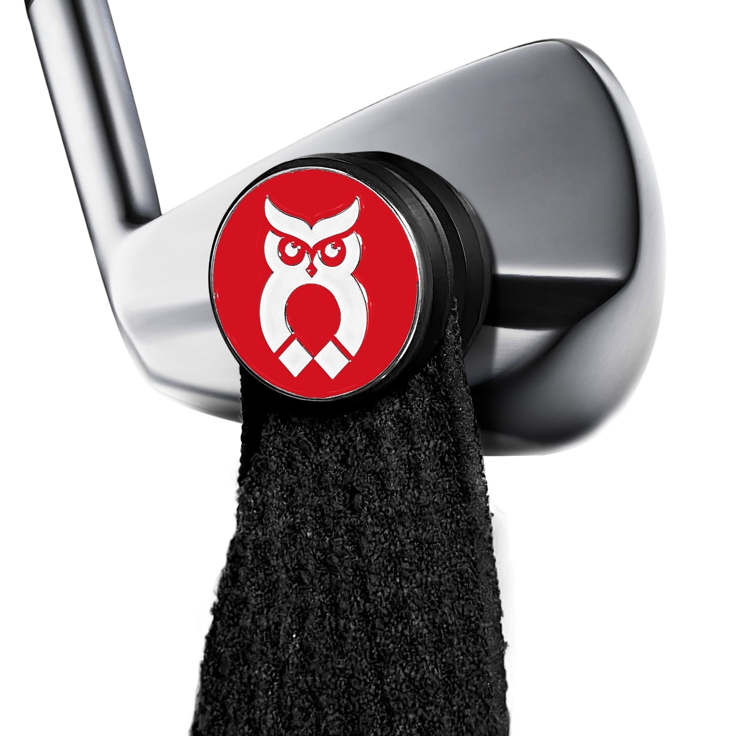 Red MagnetOwl Ball Marker - Shop.GolfersAuthority