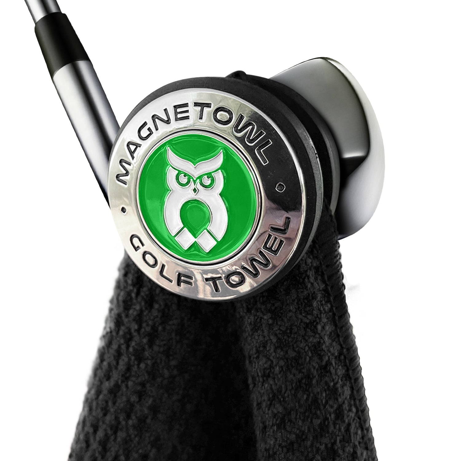 MagnetOwl Magnetic Golf Towel Clip with Poker Chip Marker - Shop.GolfersAuthority