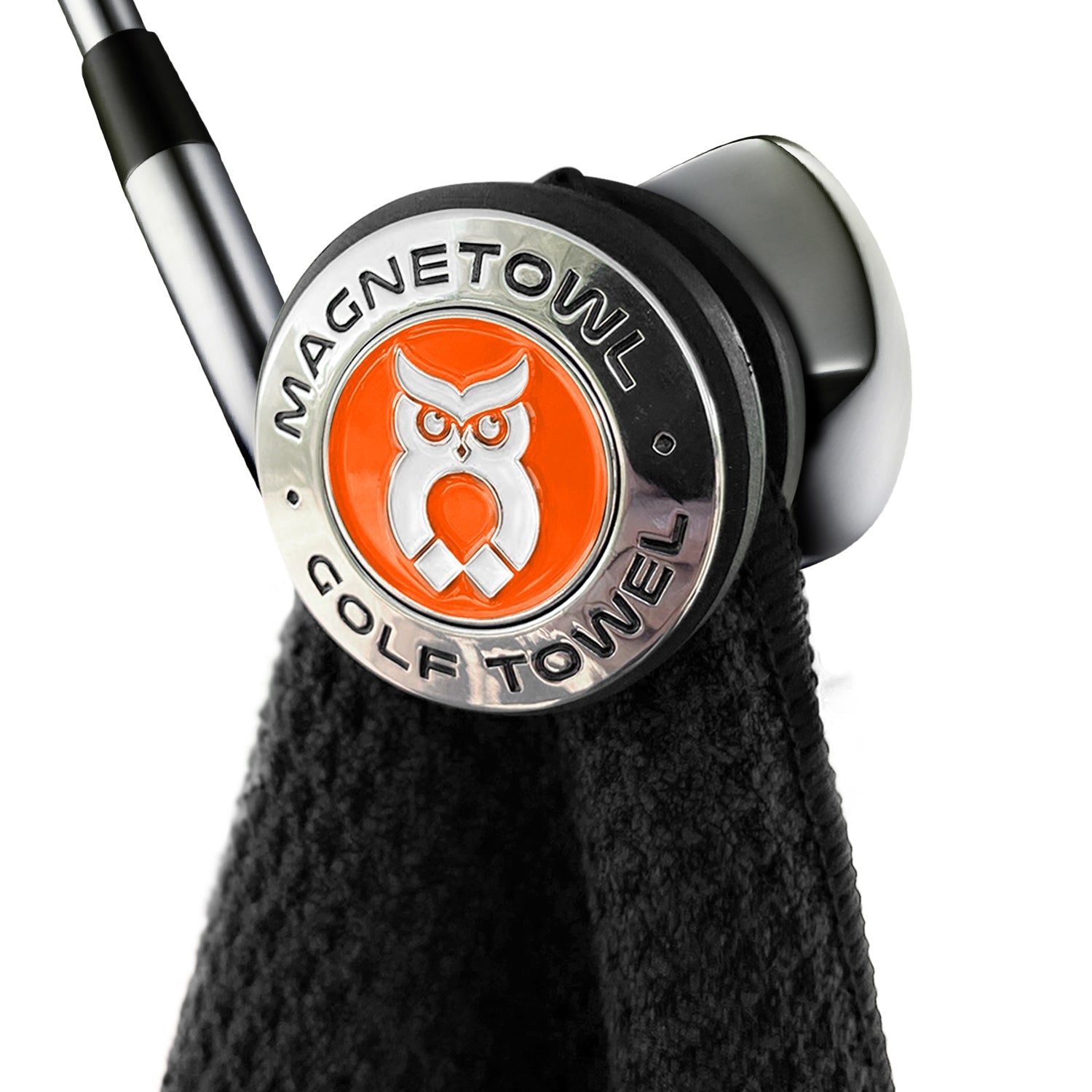 MagnetOwl Magnetic Golf Towel Clip with Poker Chip Marker - Shop.GolfersAuthority