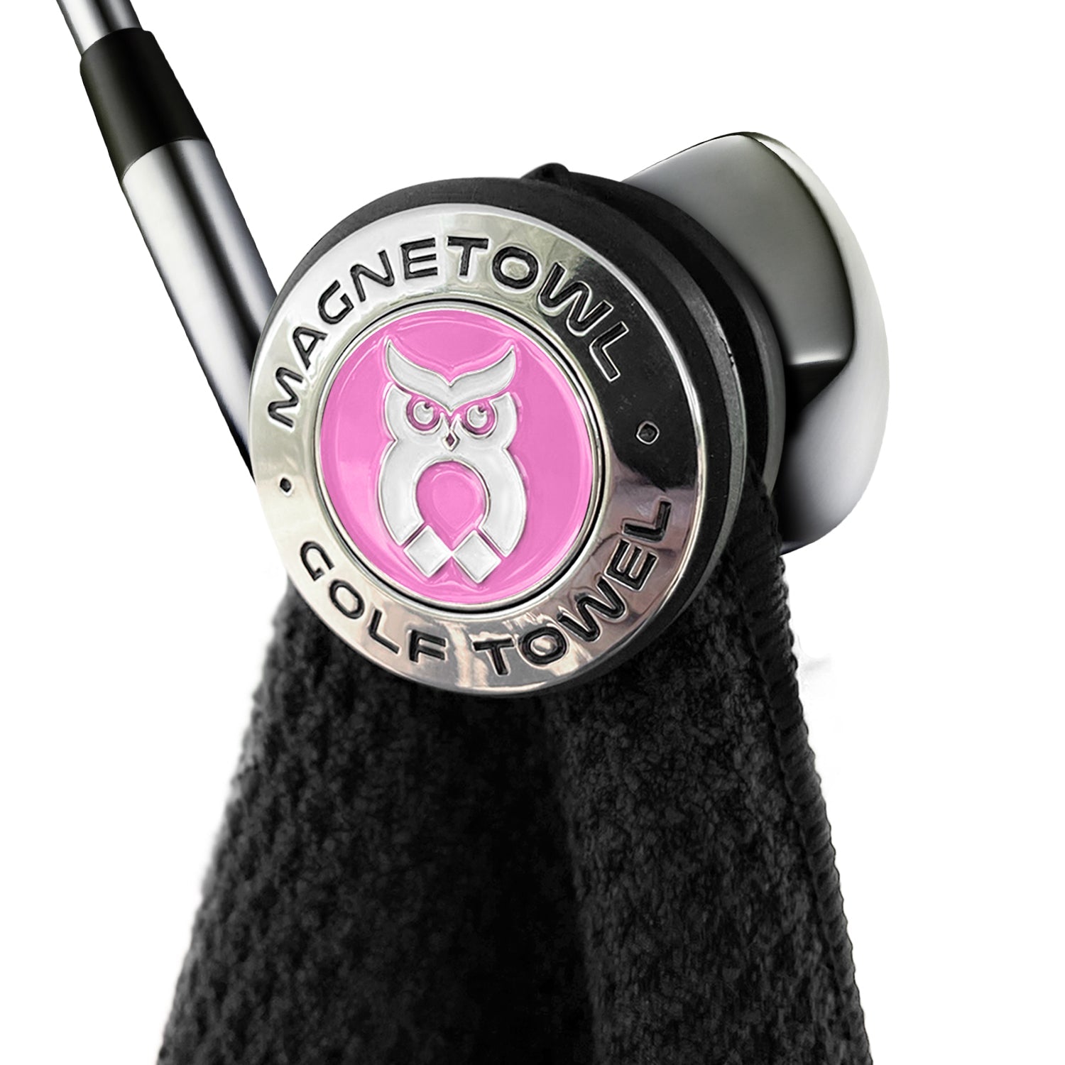 MagnetOwl Magnetic Golf Towel Clip with Poker Chip Marker - Shop.GolfersAuthority