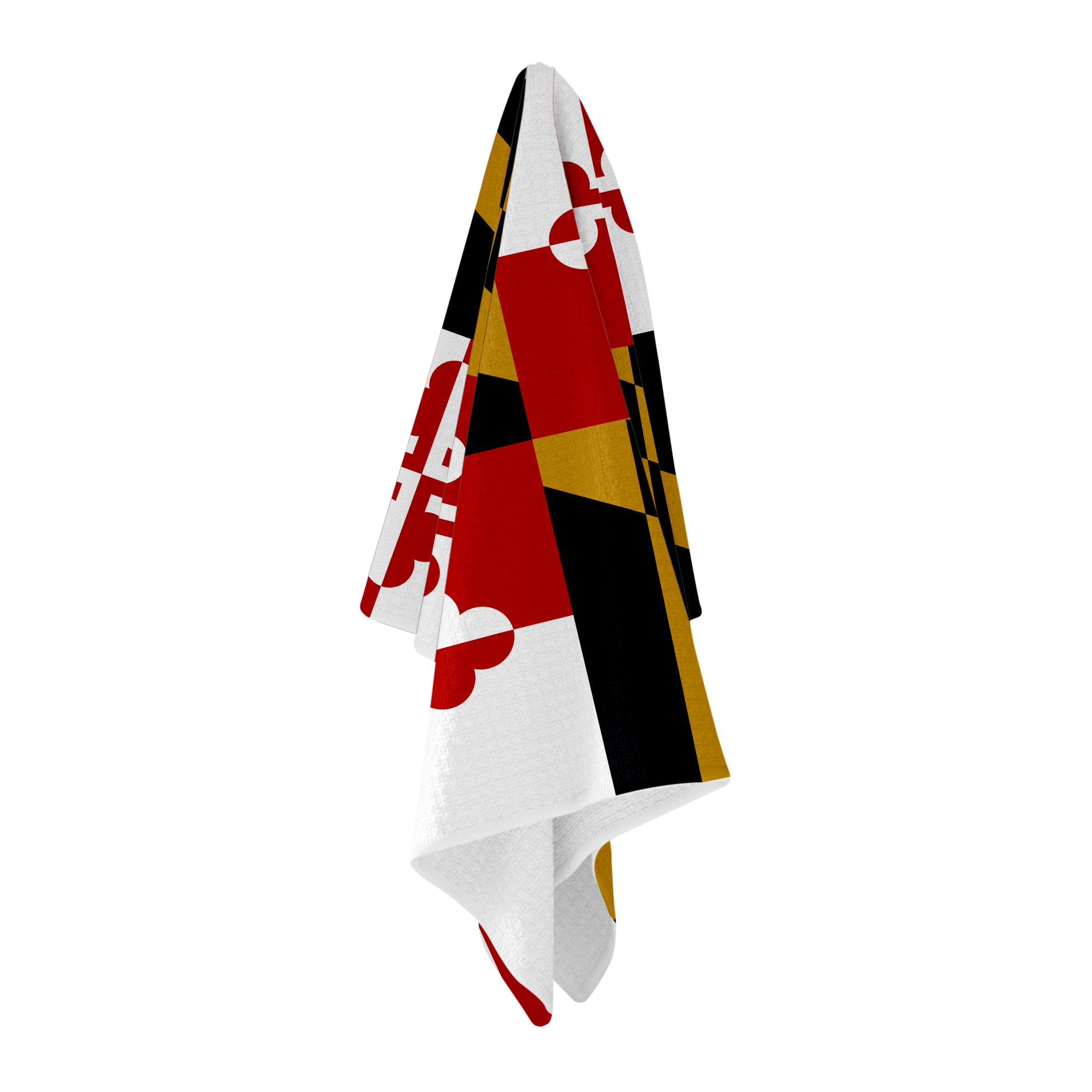 Maryland Flag Golf Towel - Shop.GolfersAuthority