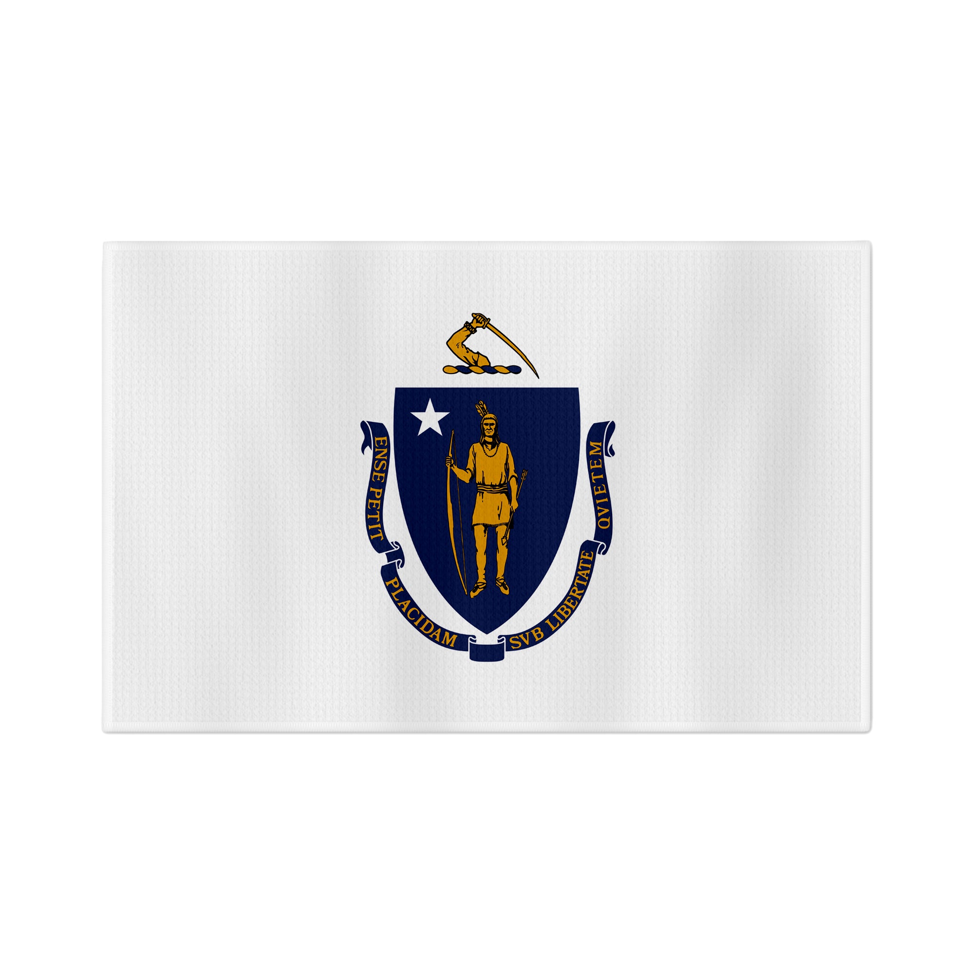 Massachusetts Flag Golf Towel - Shop.GolfersAuthority