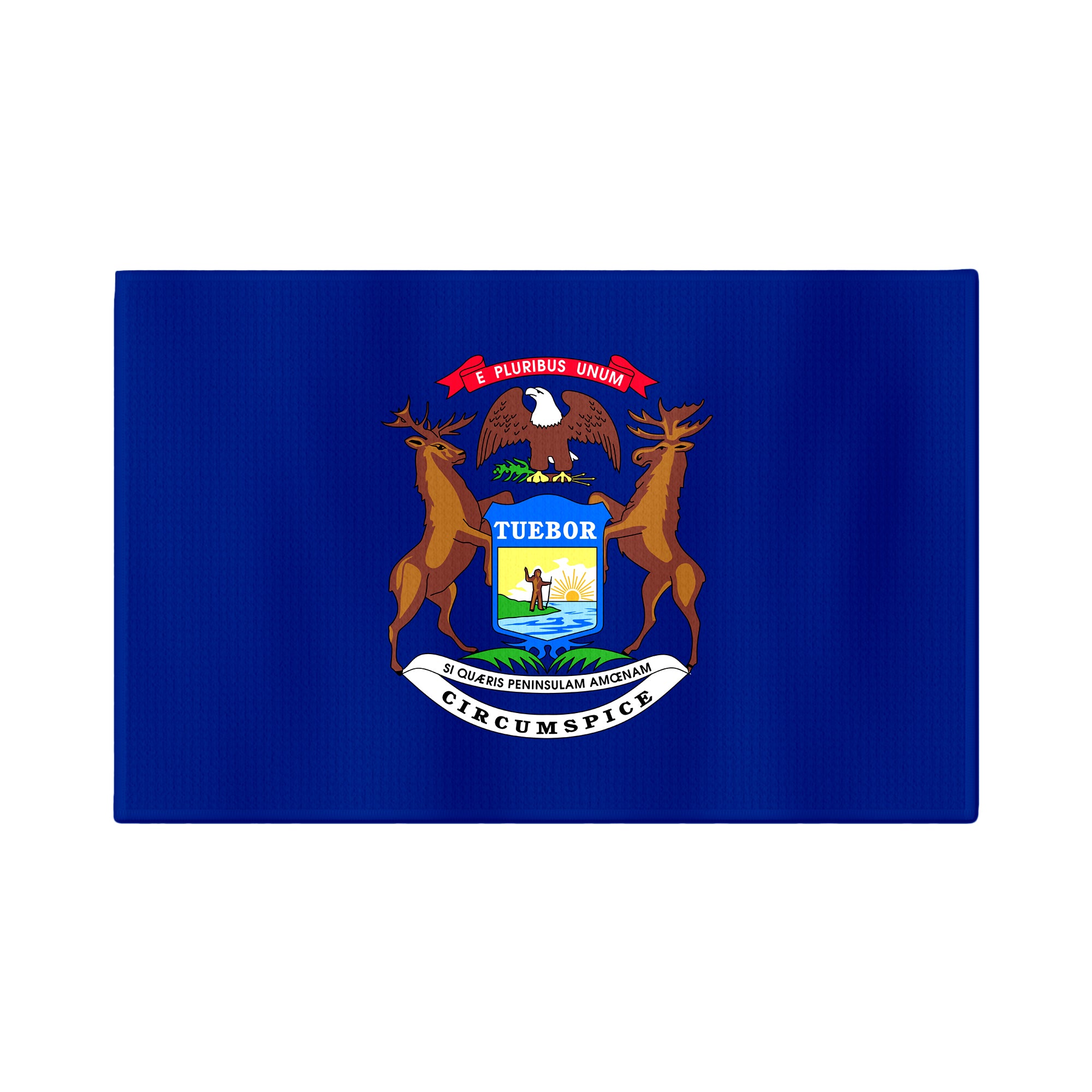 Michigan Flag Golf Towel - Shop.GolfersAuthority