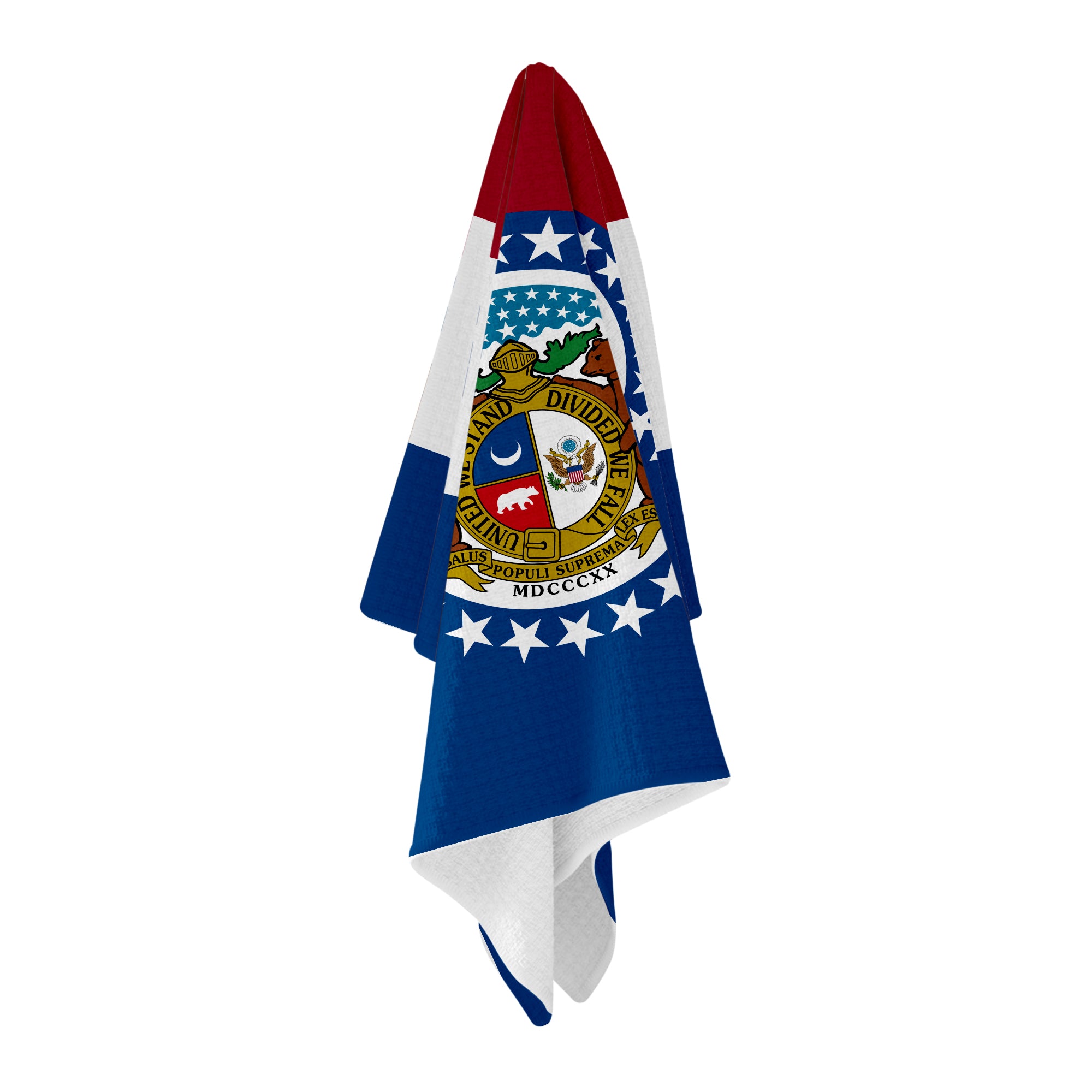 Missouri Flag Golf Towel - Shop.GolfersAuthority