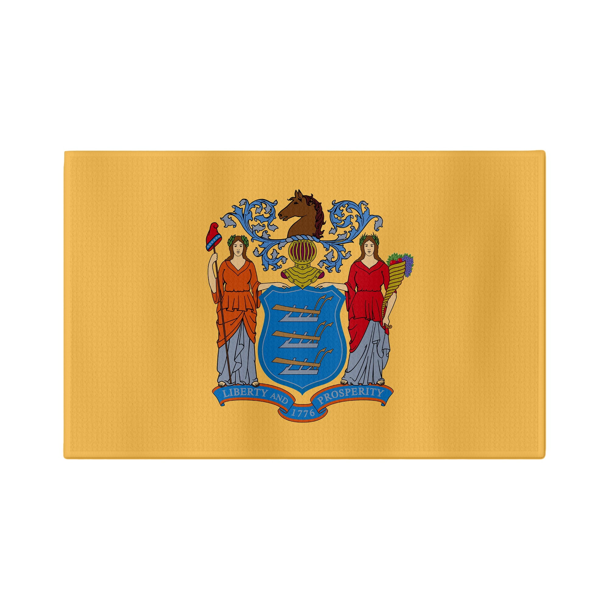 New Jersey Flag Golf Towel - Shop.GolfersAuthority