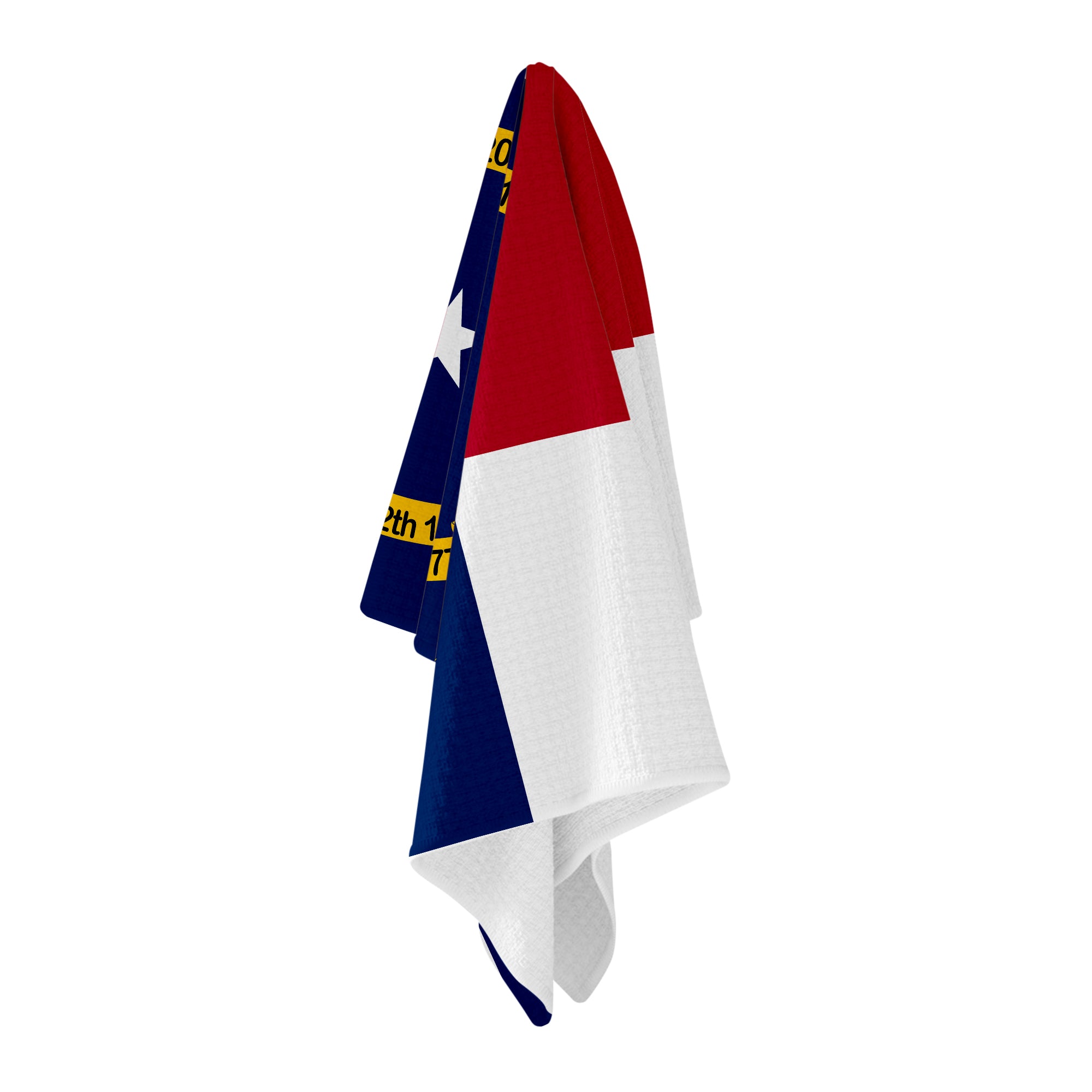 North Carolina Flag Golf Towel - Shop.GolfersAuthority