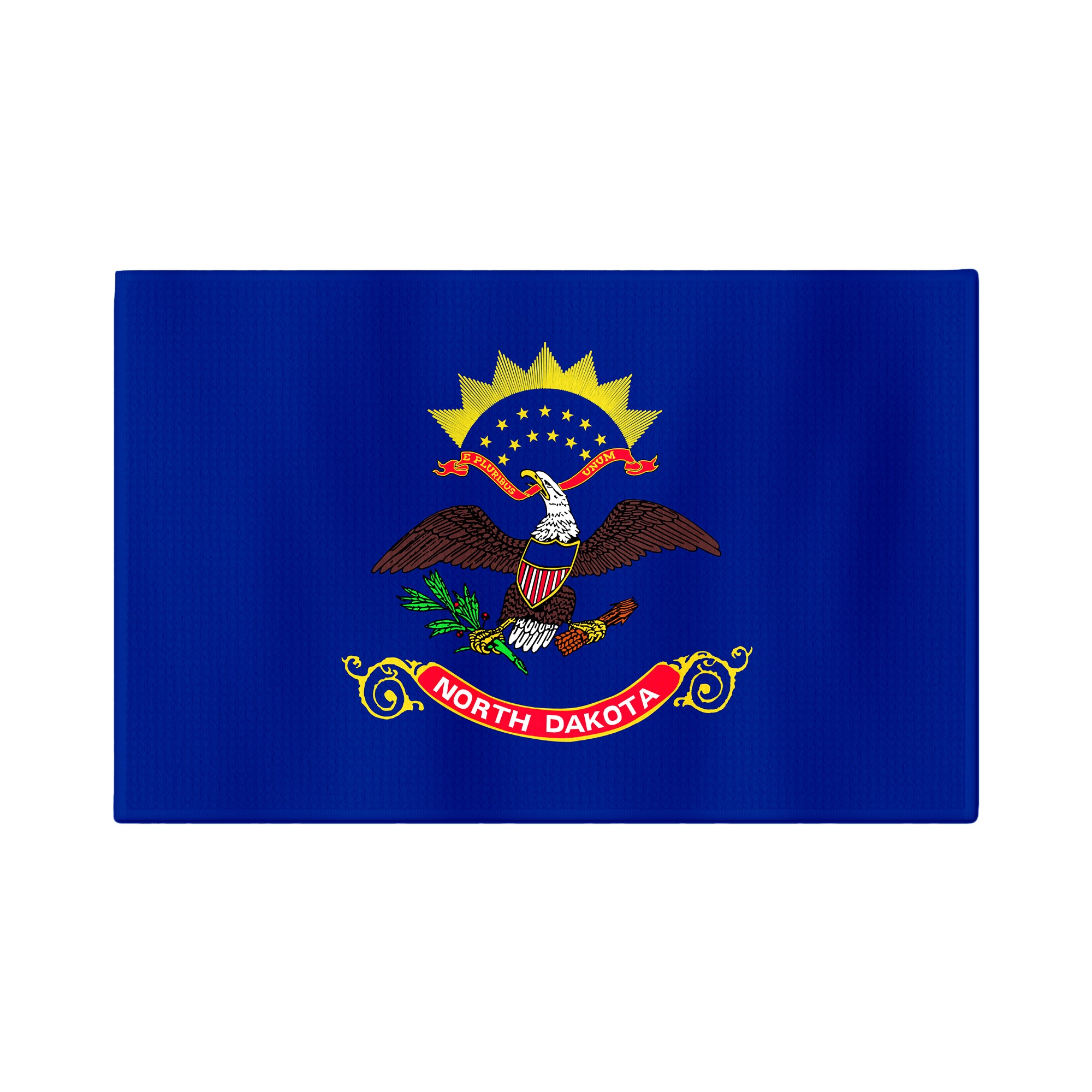North Dakota Flag Golf Towel - Shop.GolfersAuthority