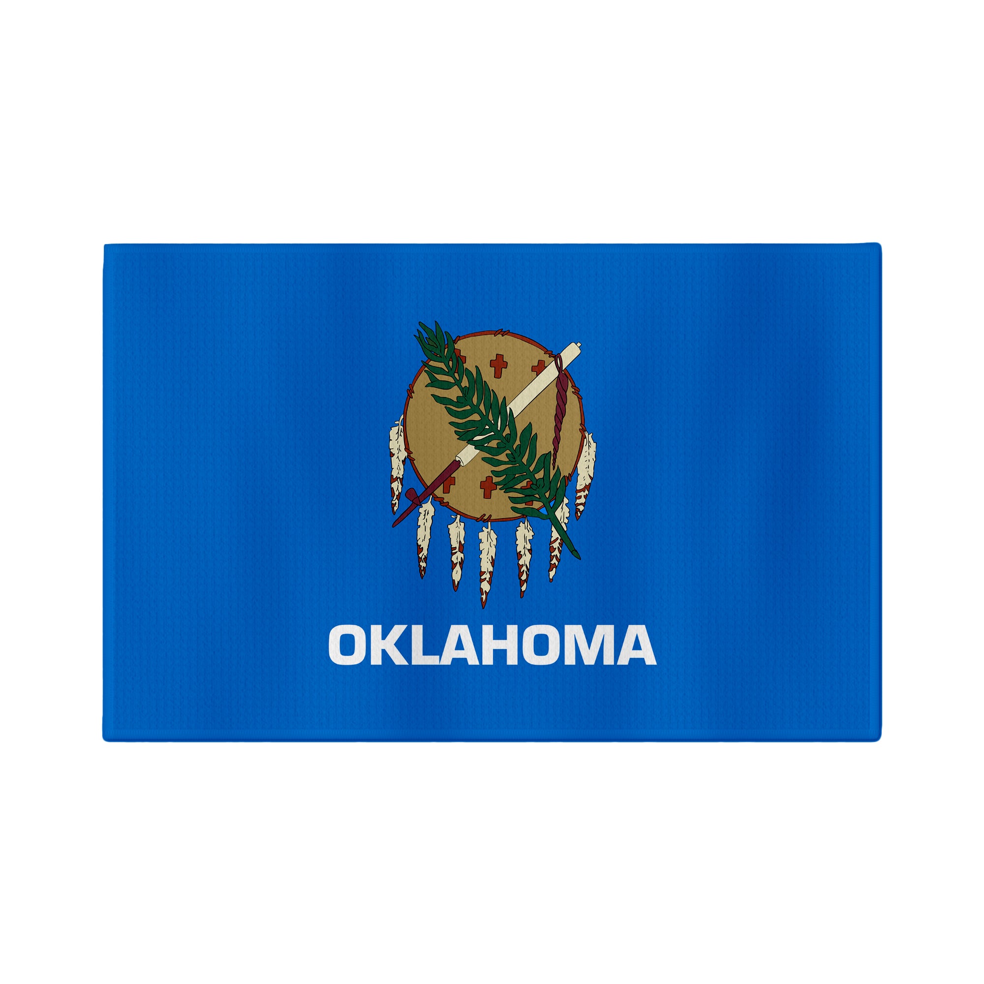 Oklahoma Flag Golf Towel - Shop.GolfersAuthority