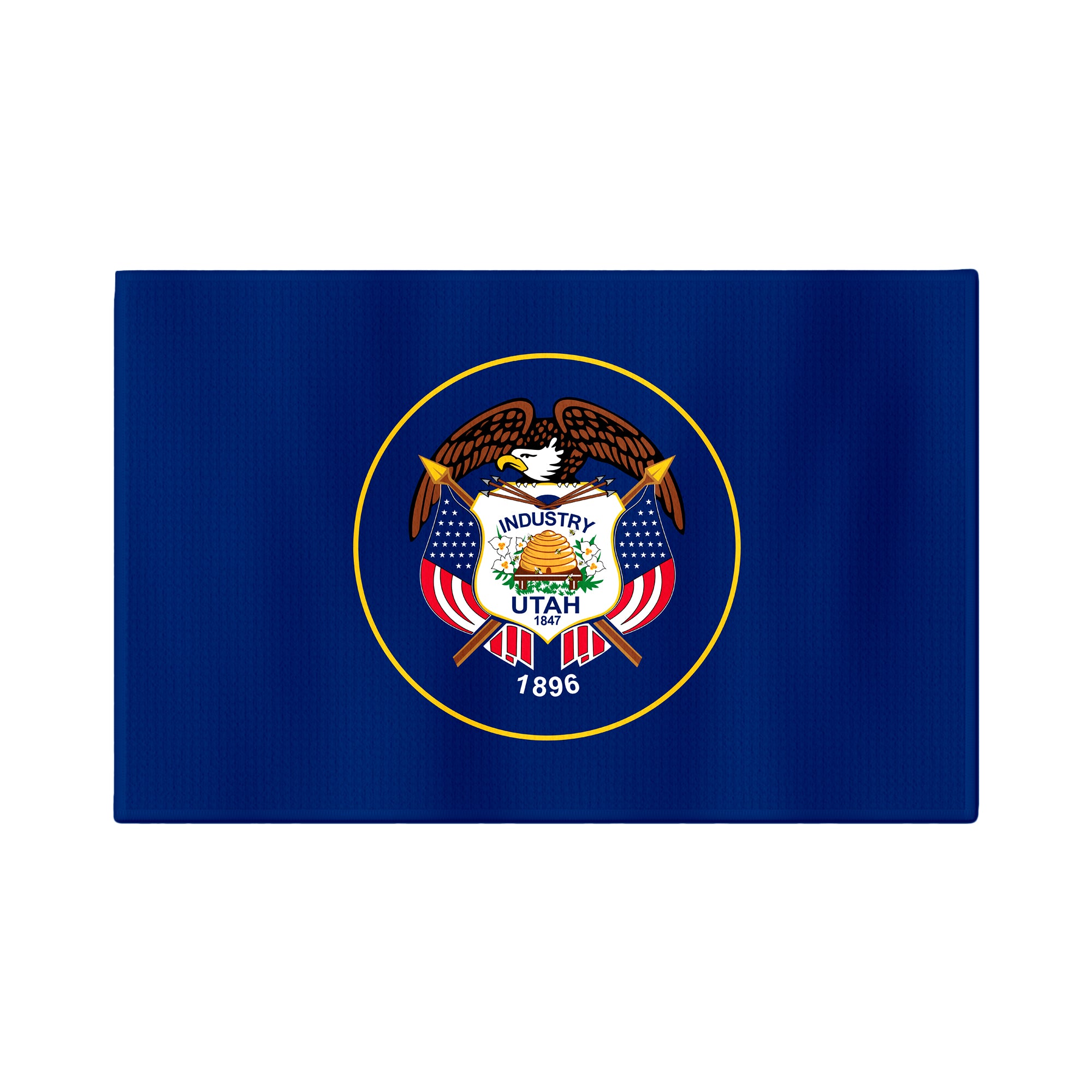 Utah Flag Golf Towel - Shop.GolfersAuthority