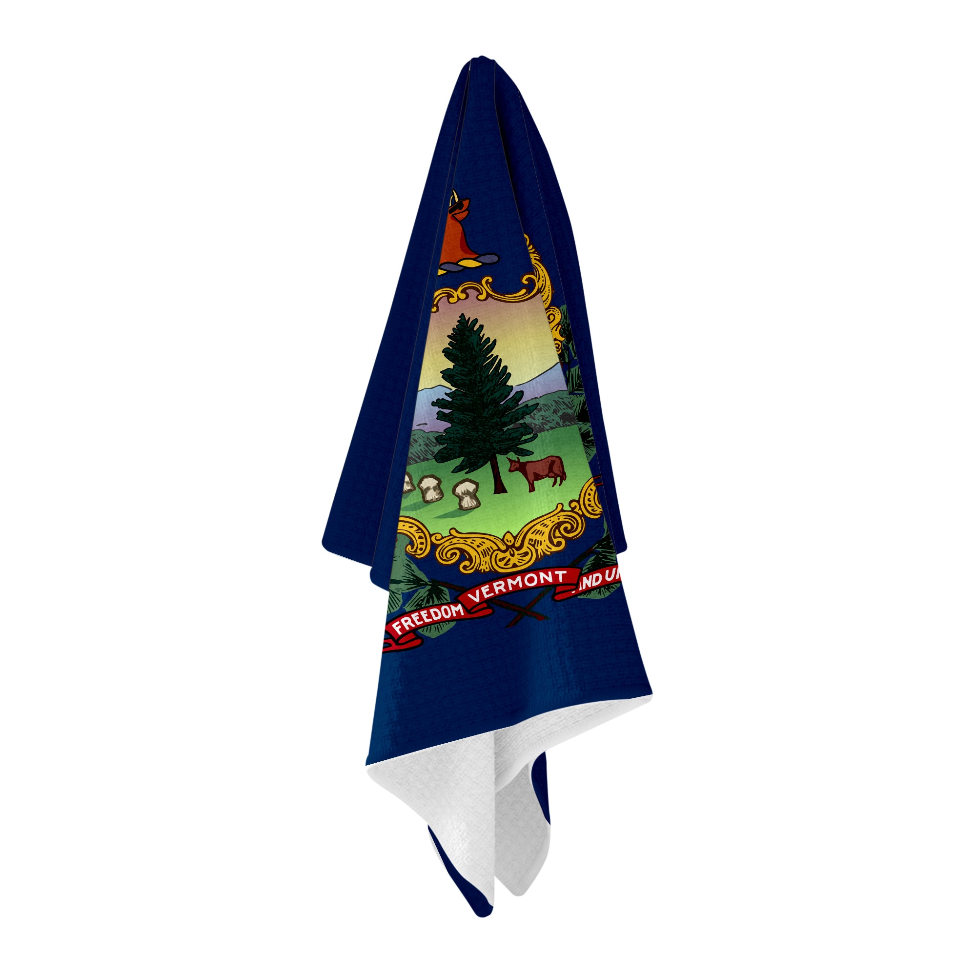Vermont Flag Golf Towel - Shop.GolfersAuthority