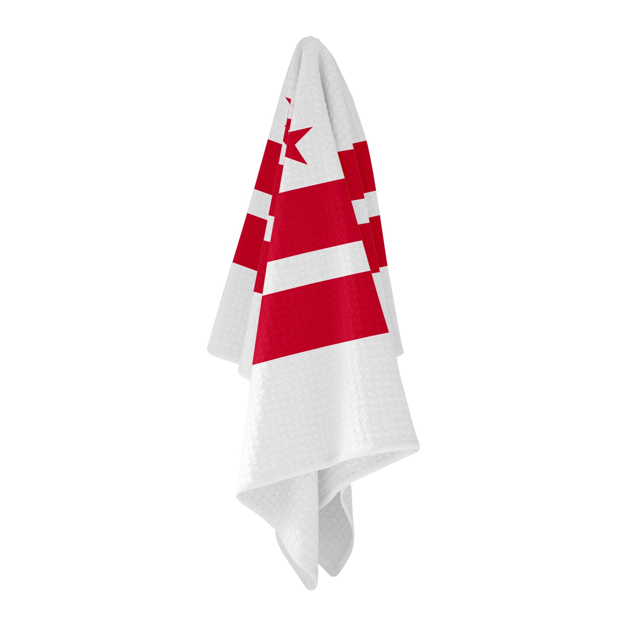 Washington D.C Flag Golf Towel - Shop.GolfersAuthority