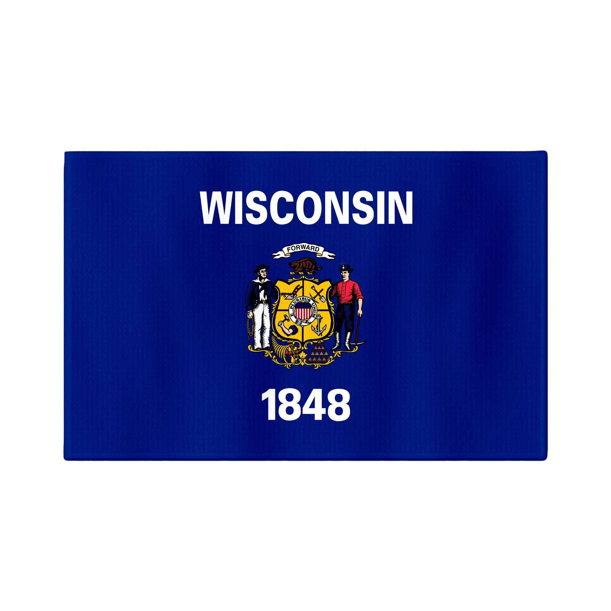 Wisconsin Flag Golf Towel