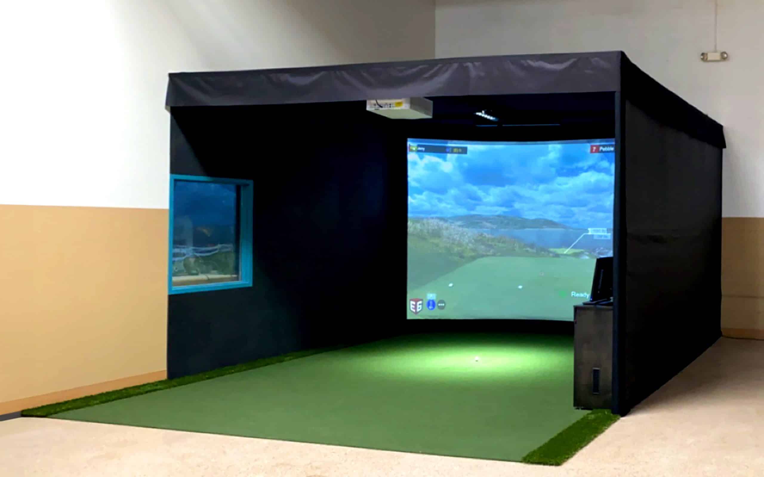 Can You Use Any Projector Screen For Golf Simulator?