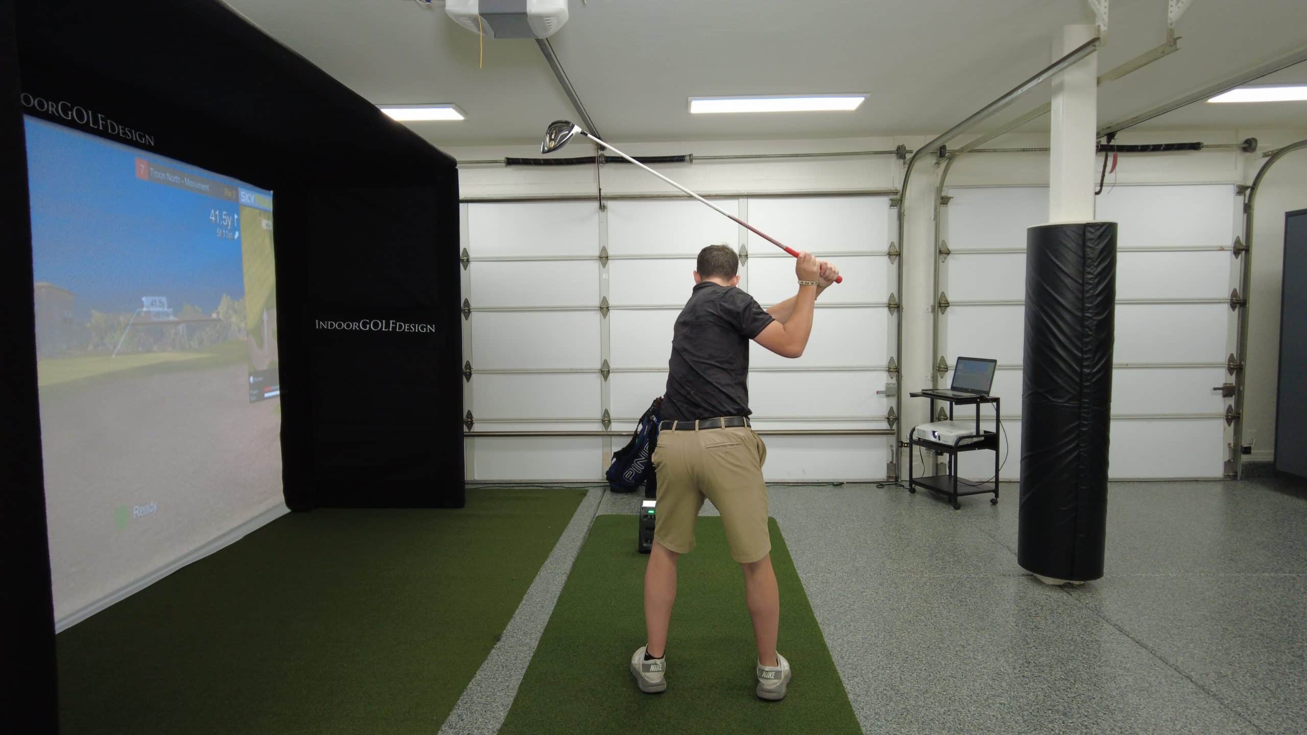 Is A Garage Big Enough For A Golf Simulator?