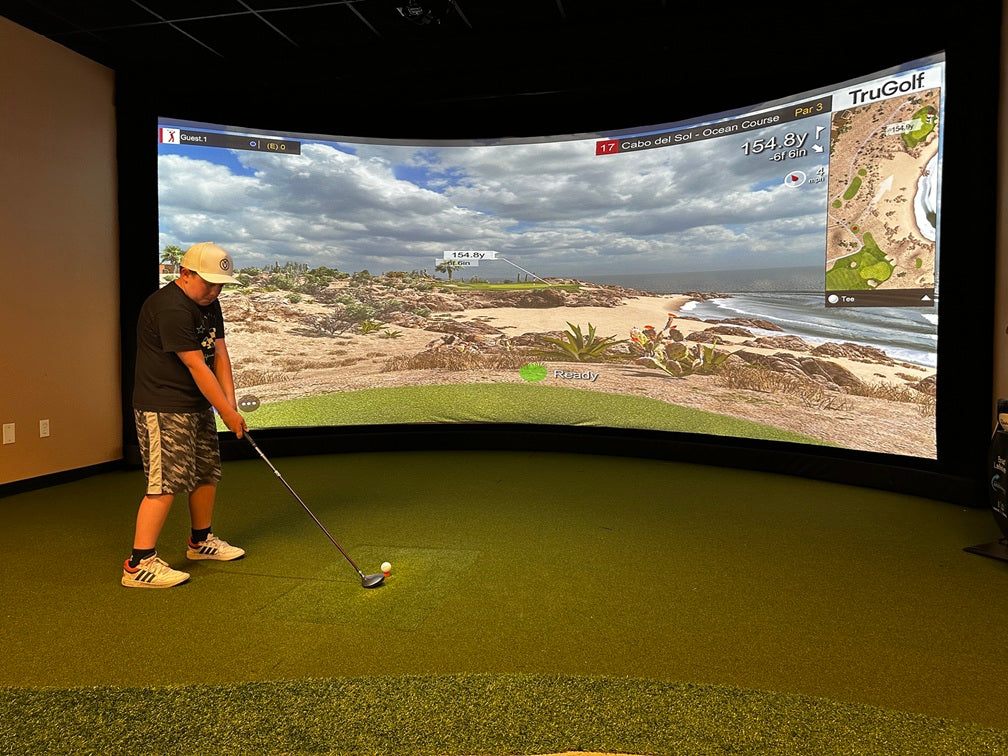 golf simulator installation near me