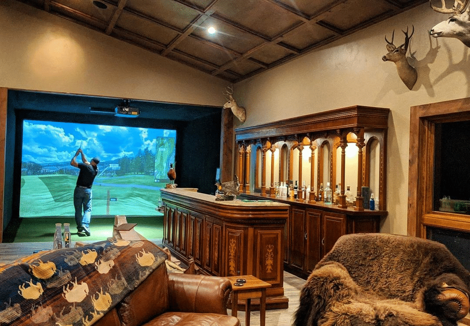 golf simulator installation cost