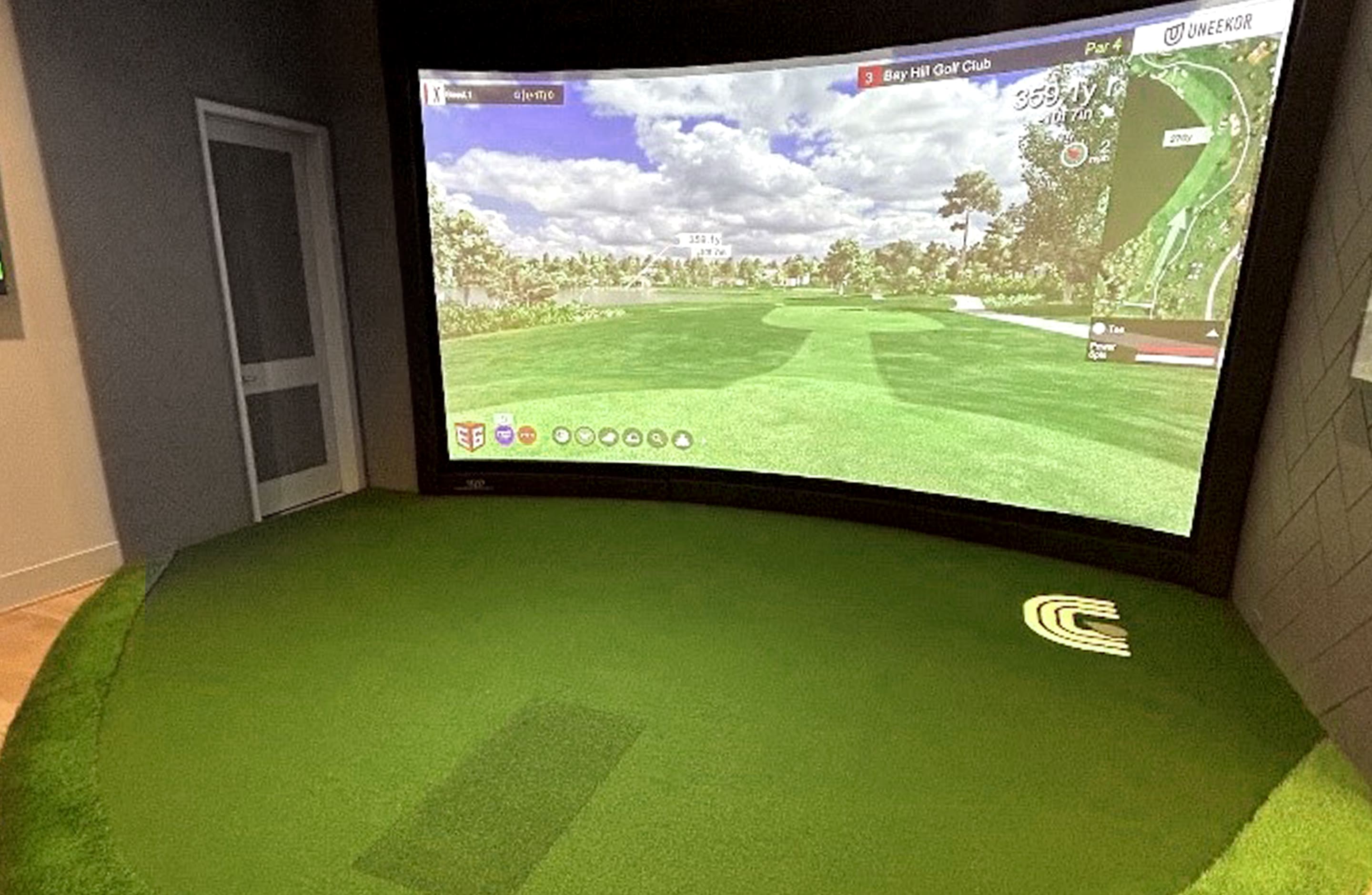 What Ceiling Height For A Golf Simulator