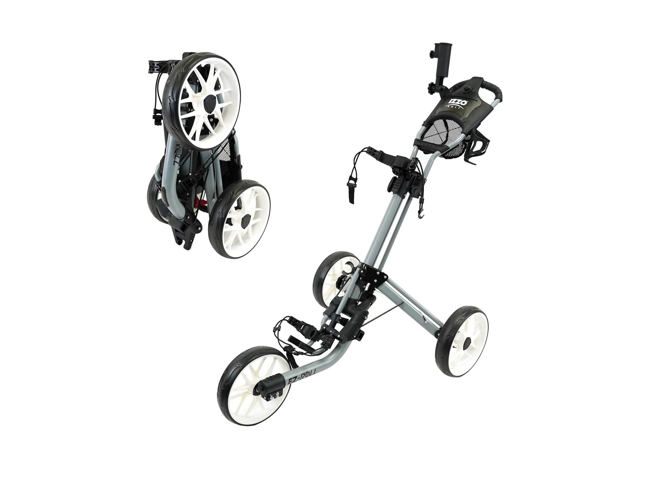 IZZO Golf EZ-Roll 3 Wheel Push Golf Cart Review