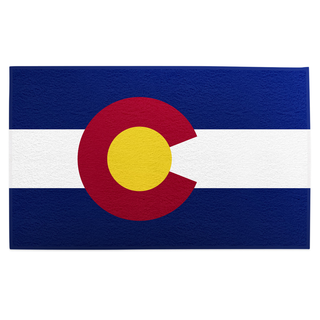 Colorado Flag Golf Towel