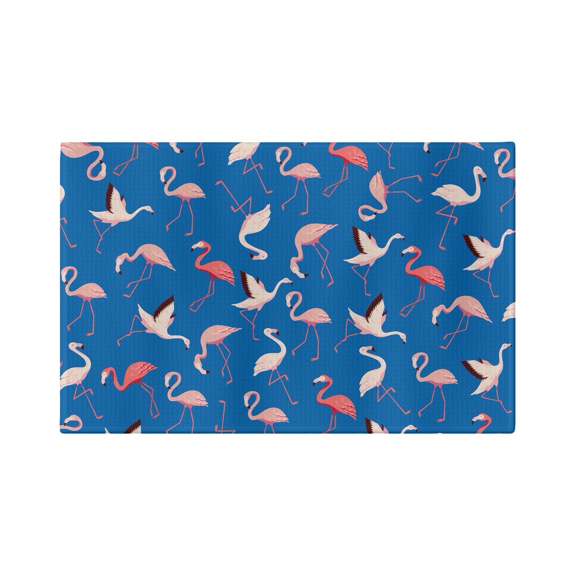 Blue Flamingo Golf Towel